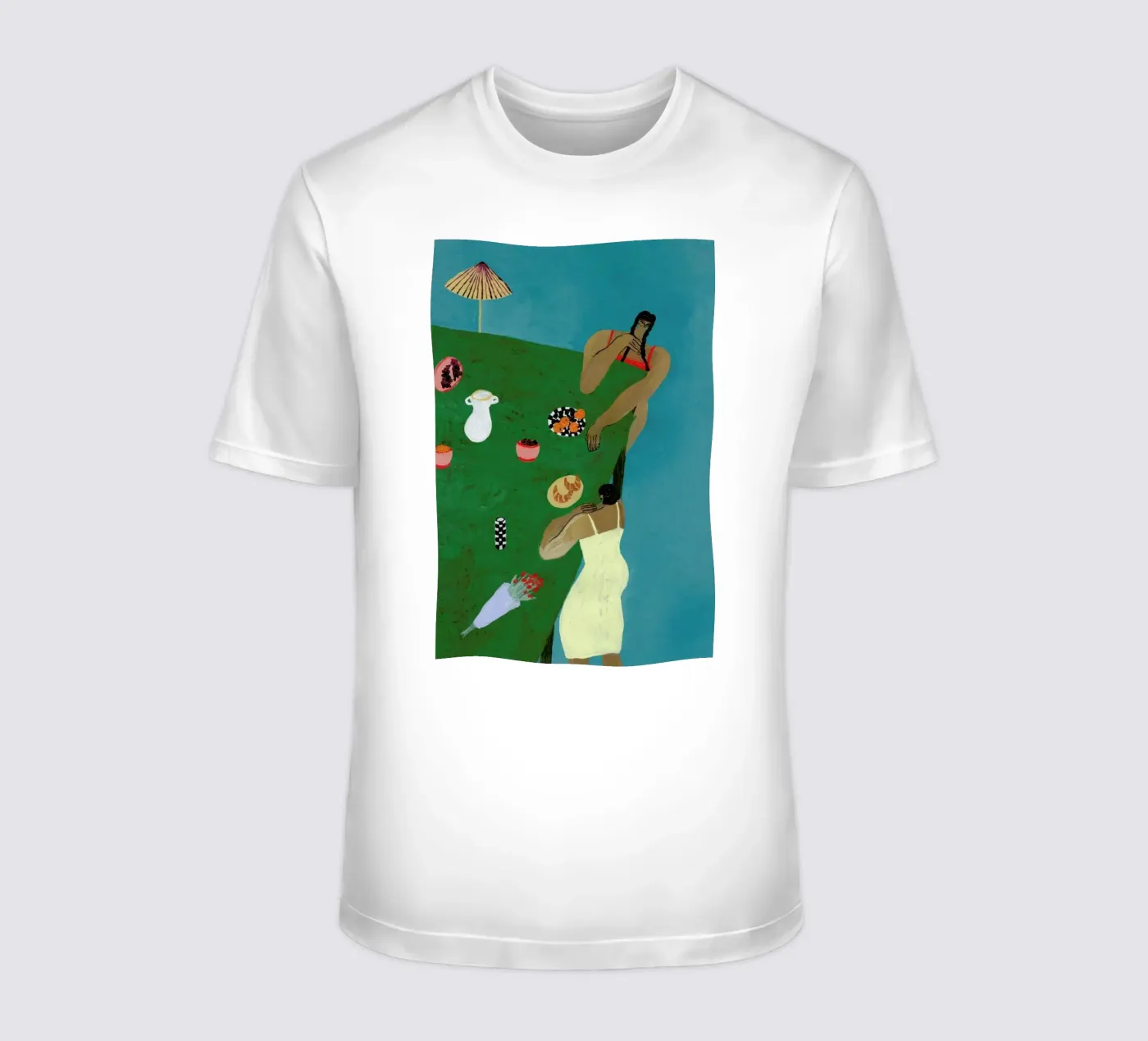 Table Setting t-shirt van Nudes and Croissants