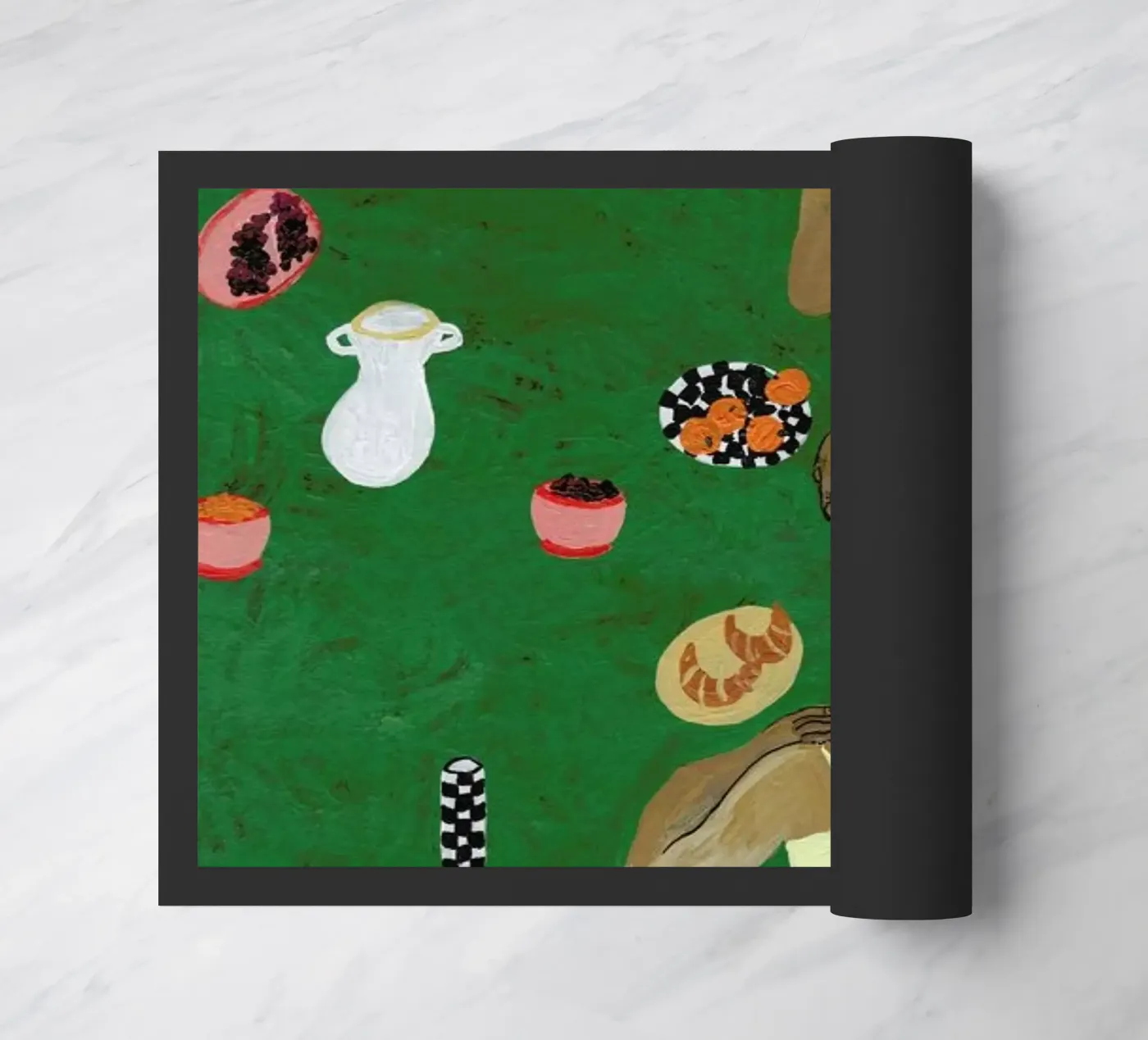 Table Setting paillasson de Nudes and Croissants