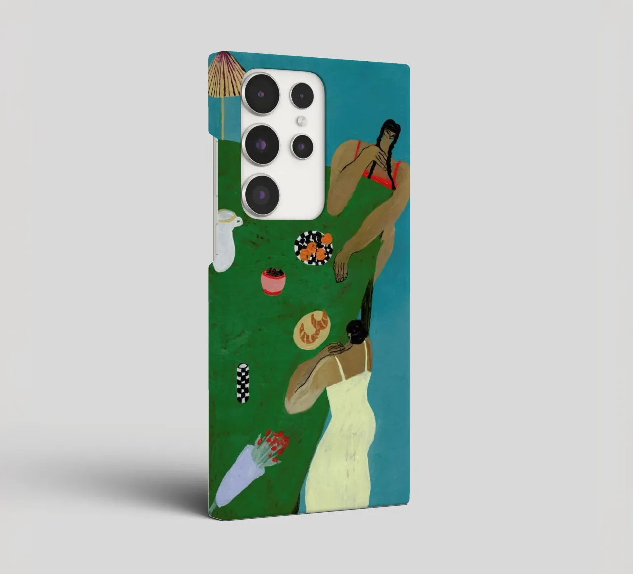 Table Setting cover samsung da Nudes and Croissants