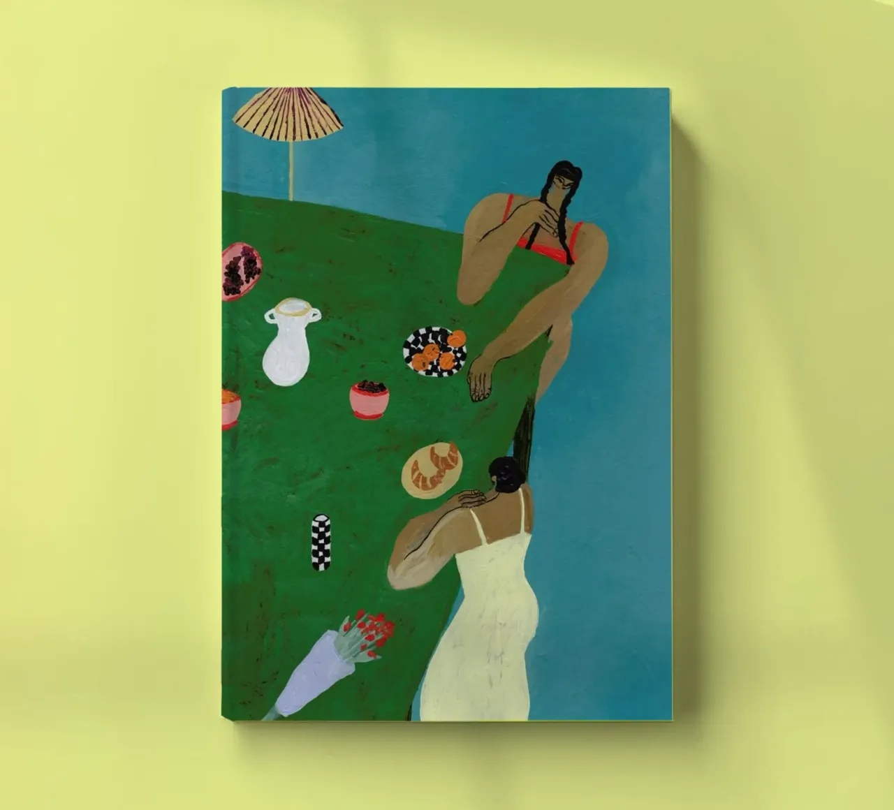 Table Setting notebook by Nudes and Croissants