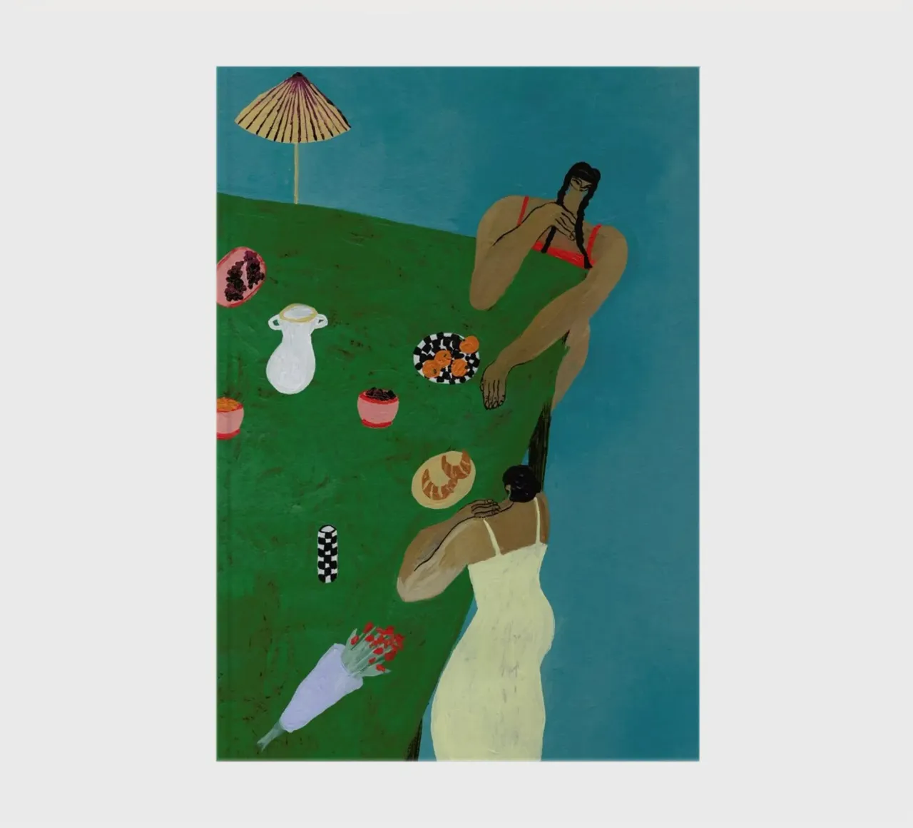 Table Setting notebook by Nudes and Croissants