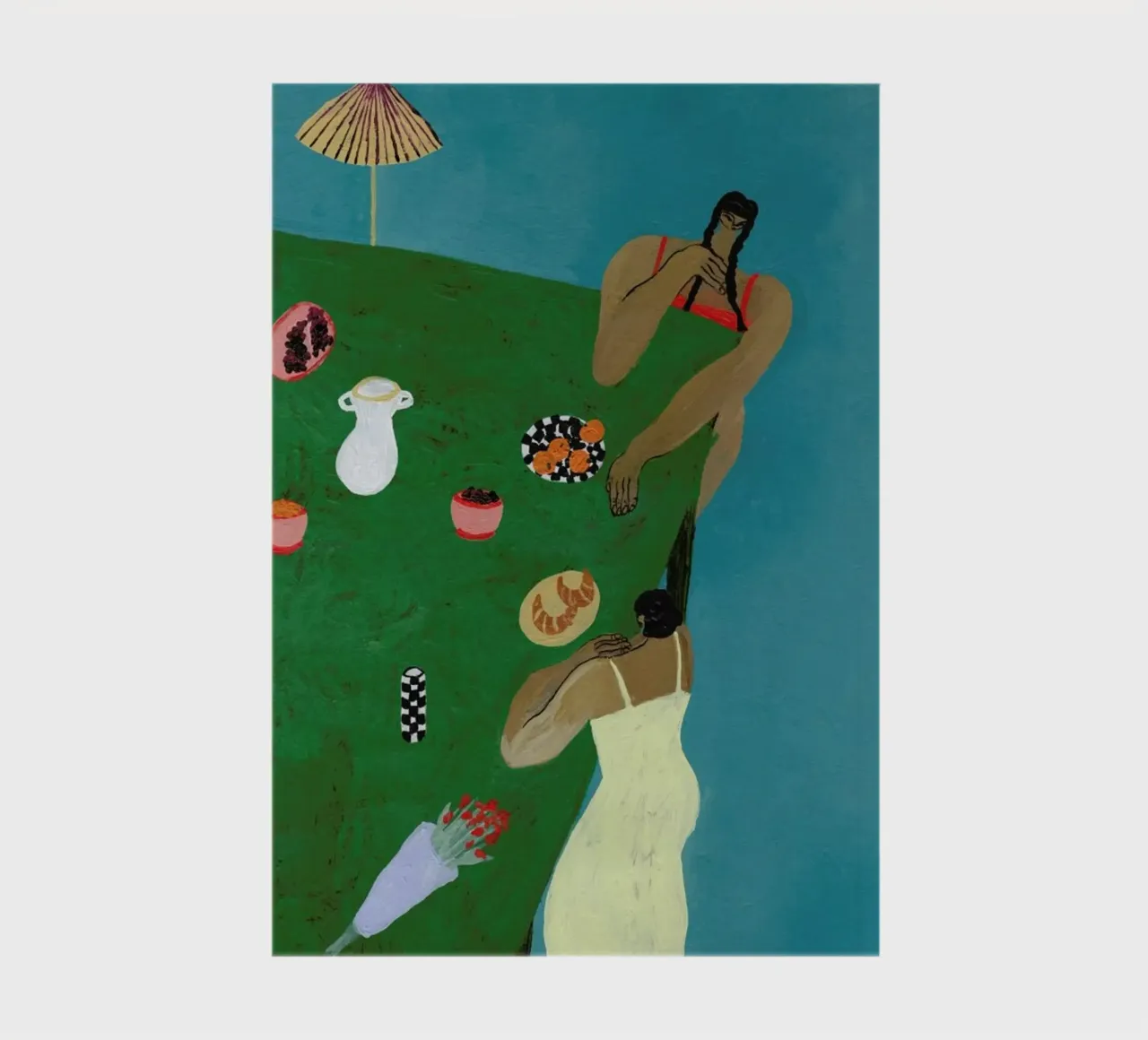 Table Setting notebook by Nudes and Croissants