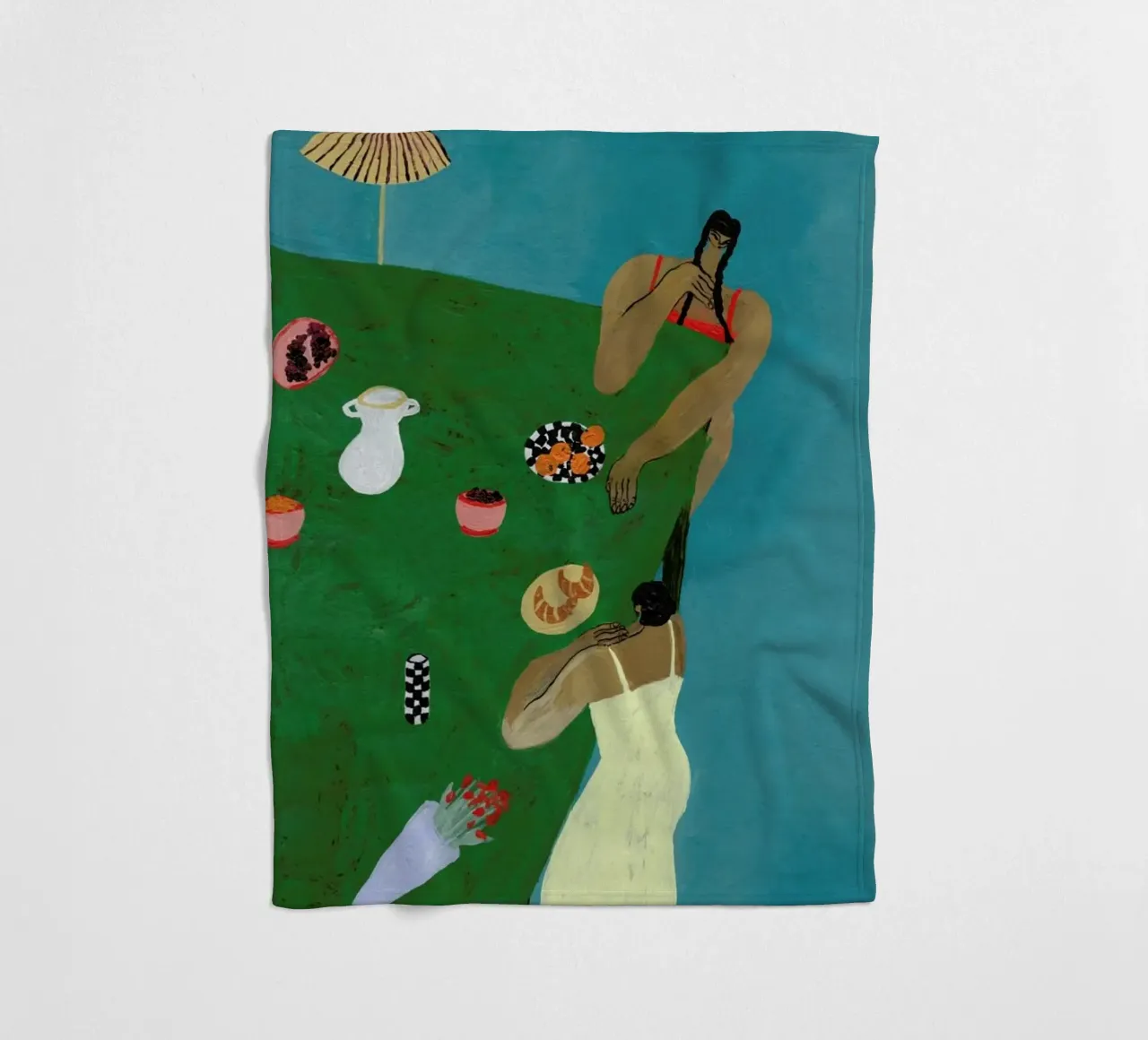 Table Setting coperta in pile da Nudes and Croissants