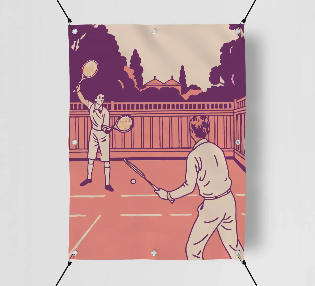Giocare a tennis telo in pvc da SPORTS ONLY