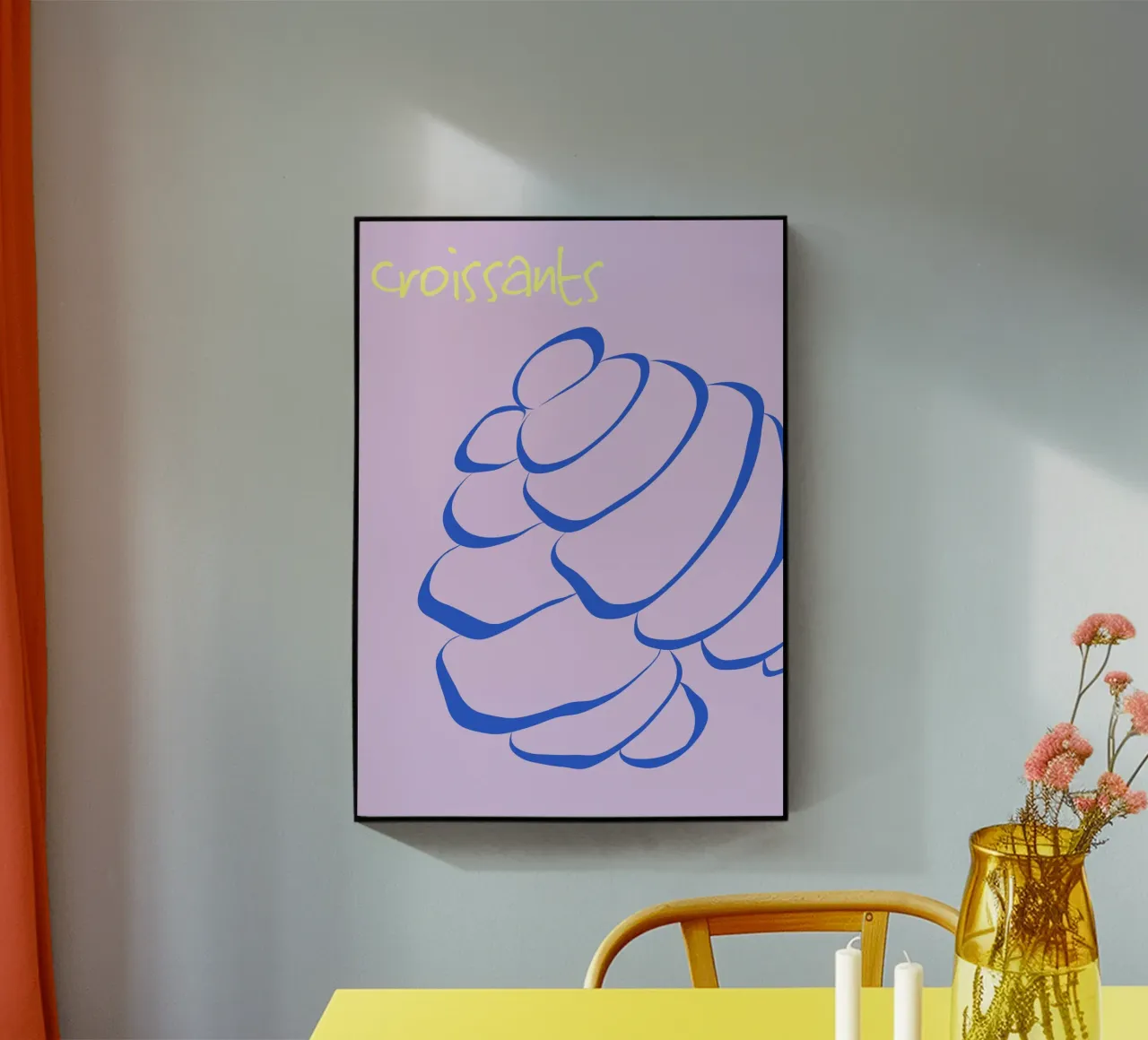 Croissants. plexiglass da FRICKE DESIGN