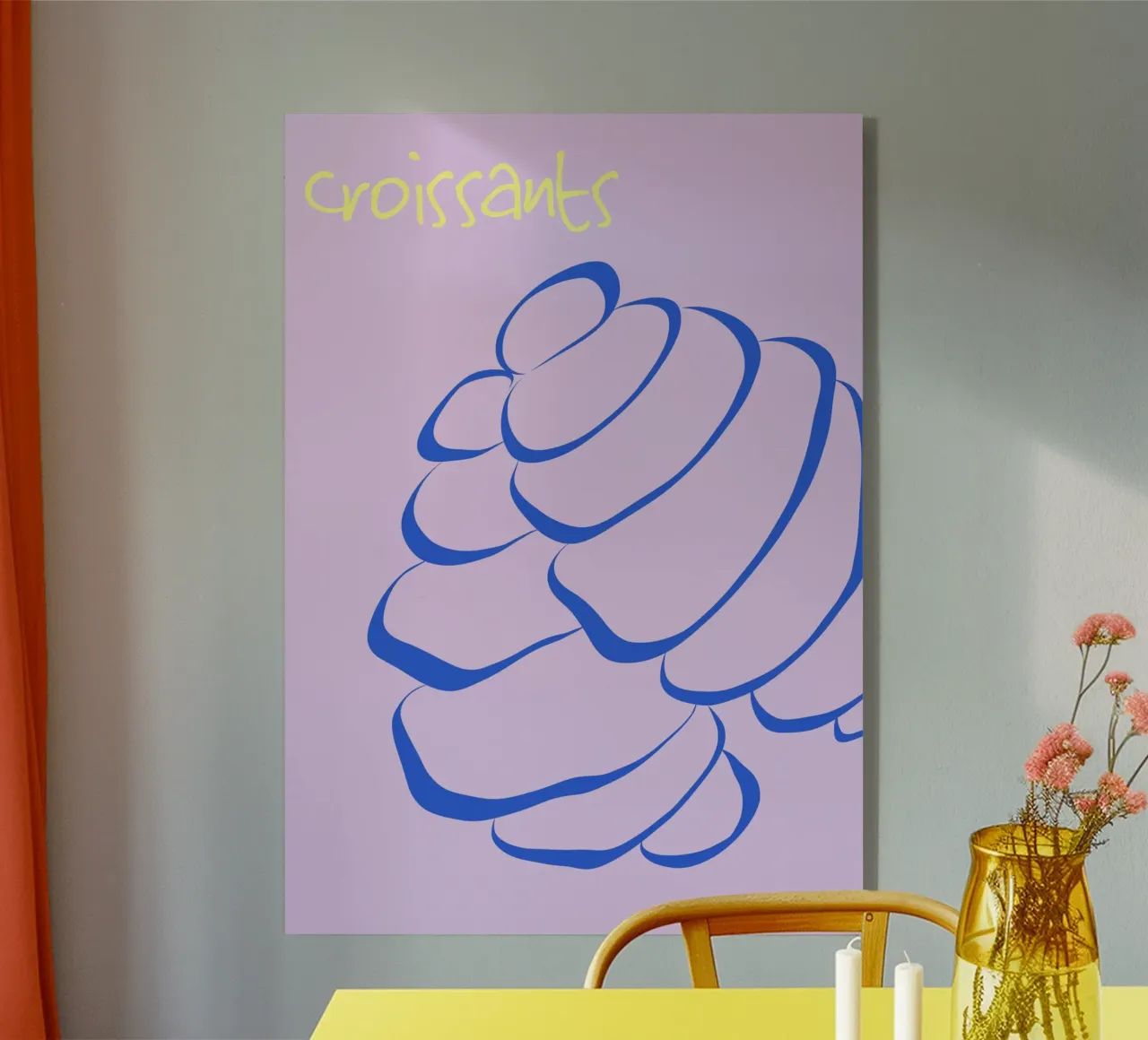 Croissants. plexiglass da FRICKE DESIGN