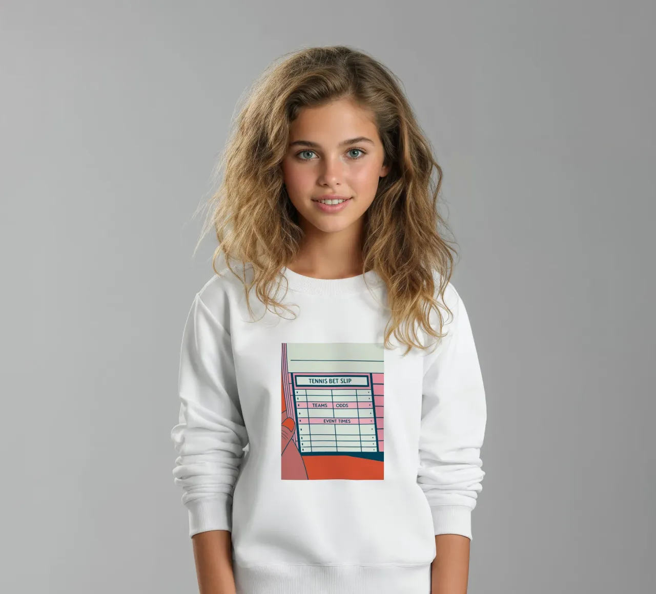 Scheda scommessa felpa bambino da SPORTS ONLY