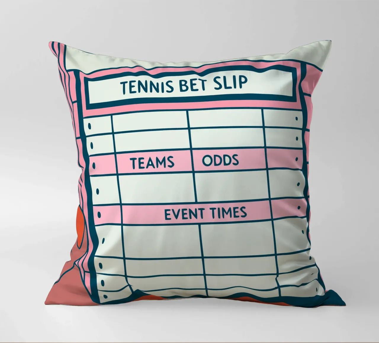 Scheda scommessa cuscino da SPORTS ONLY