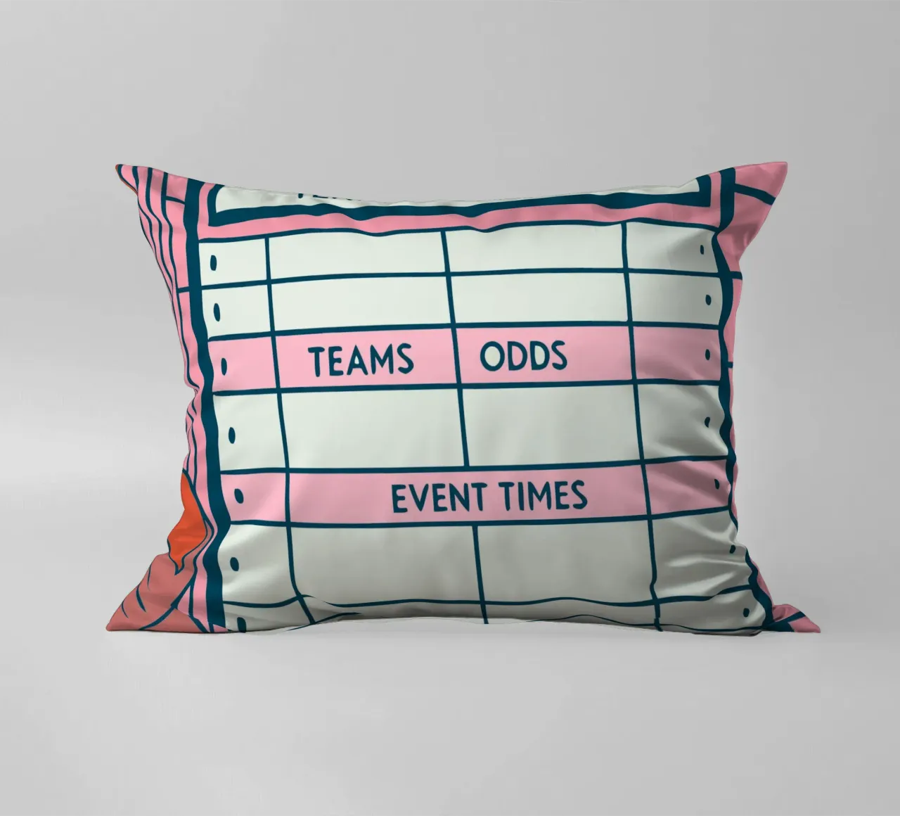 Scheda scommessa cuscino da SPORTS ONLY