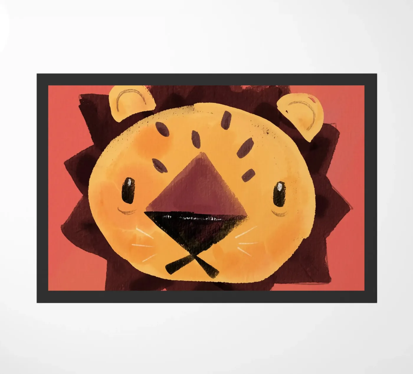 Piccolo leone zerbino da Johannes Lott Illustration