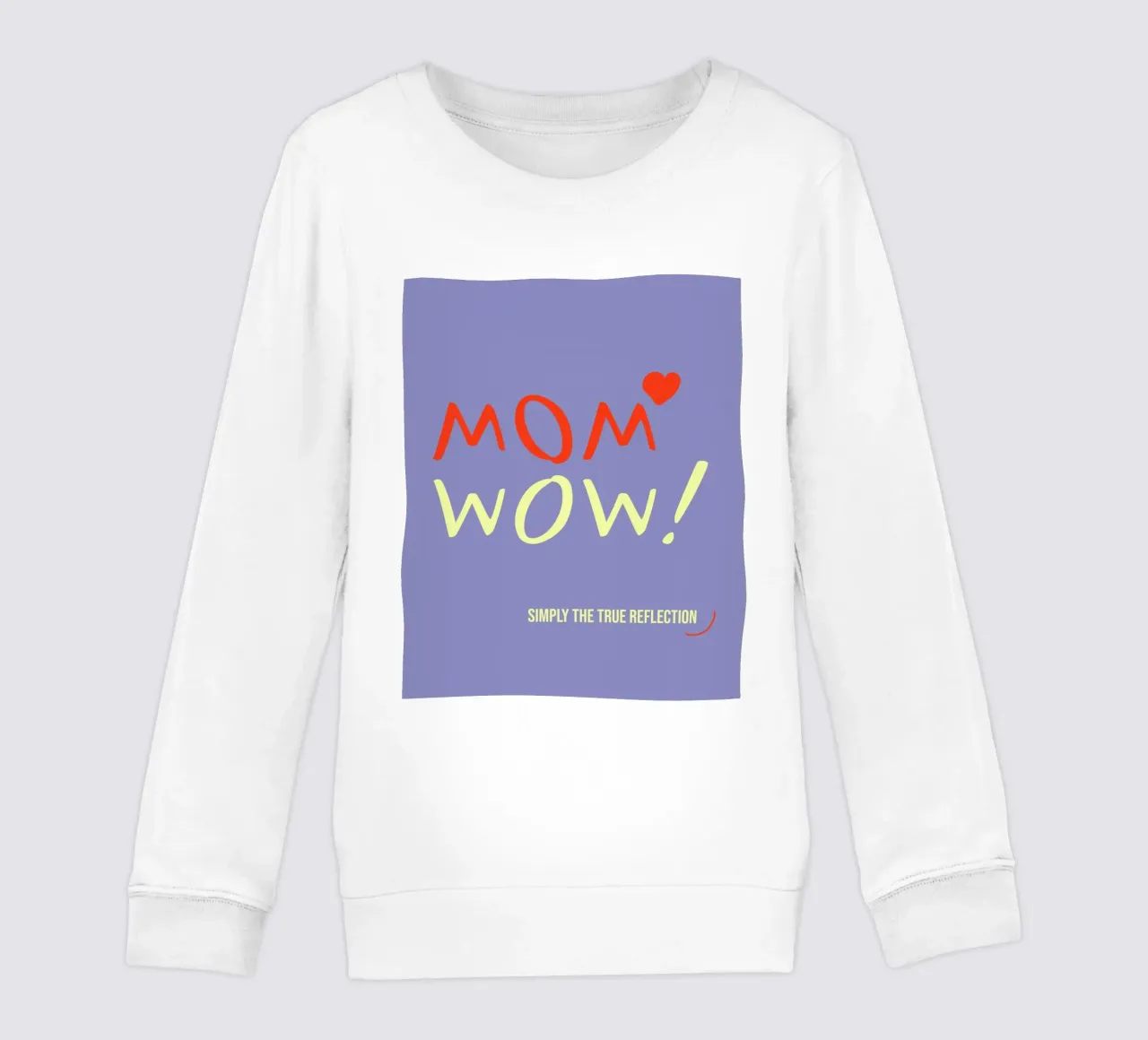 MOM.WOW. felpa bambino da FRICKE DESIGN