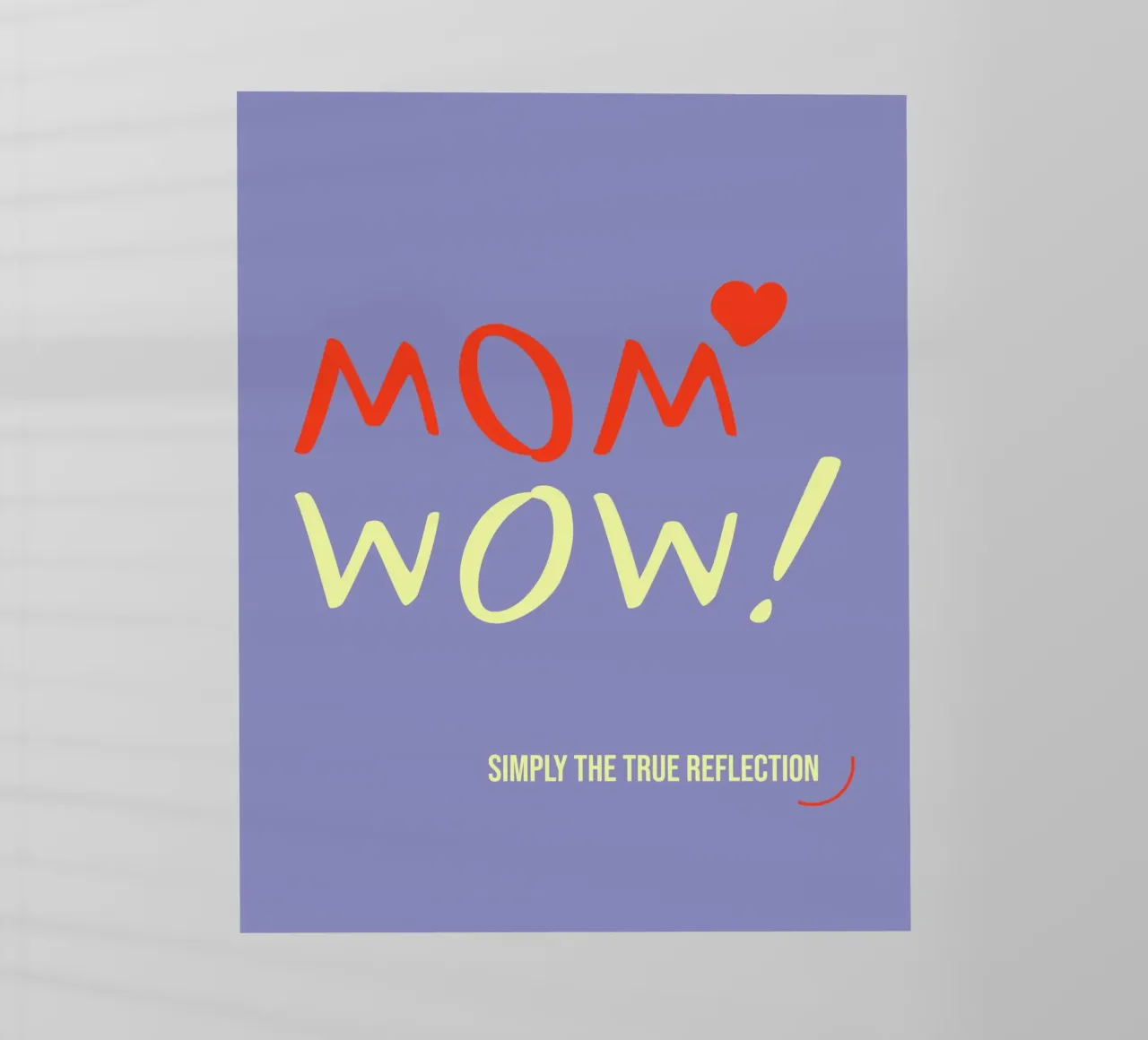 MOM.WOW. pellicola backlit da FRICKE DESIGN