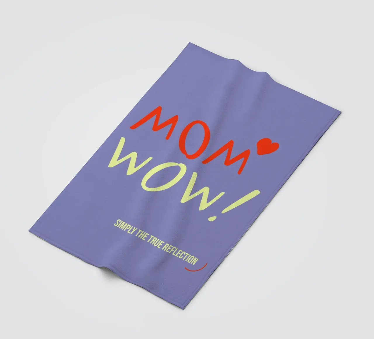MOM.WOW. coperta in pile da FRICKE DESIGN