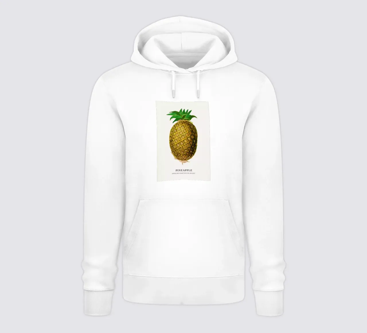 Anselmus Boëtius de Boodt - Pineapple felpa con cappuccio da Vintage by JUNIQE