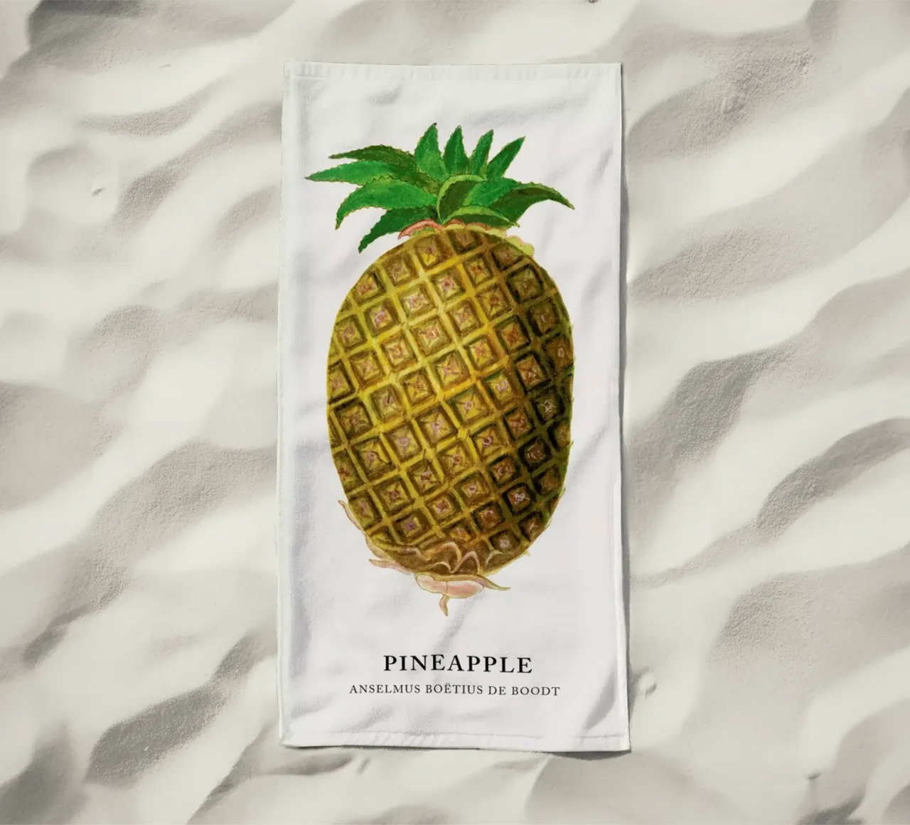 Anselmus Boëtius de Boodt - Pineapple telo mare da Vintage by JUNIQE