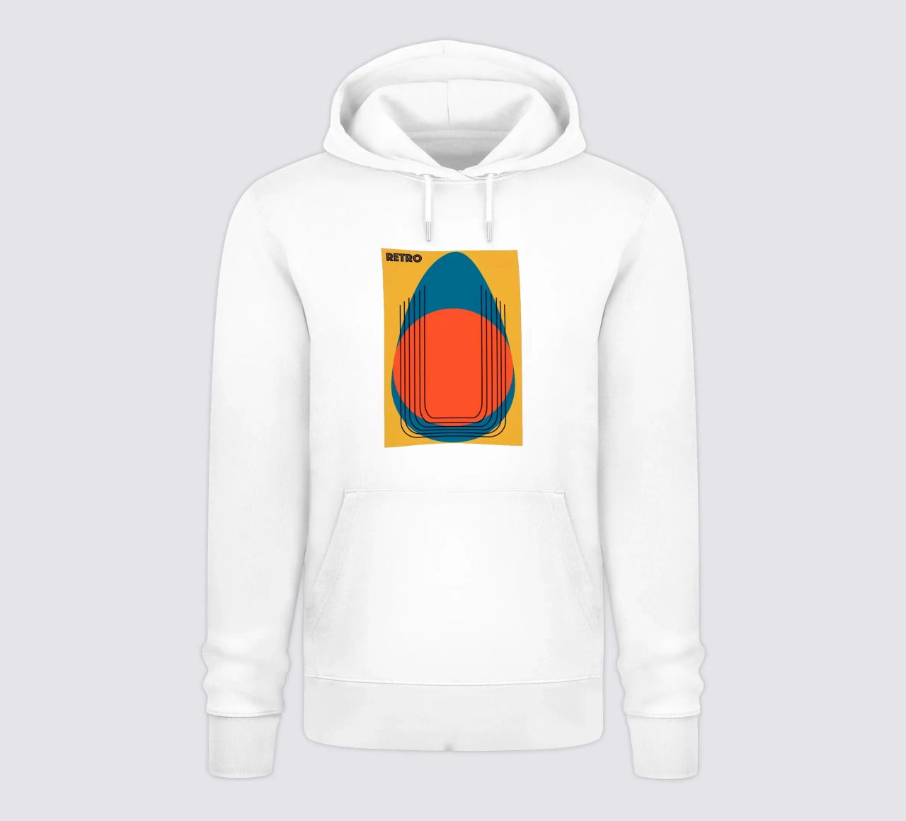 RETRO. sudadera con capucha de FRICKE DESIGN