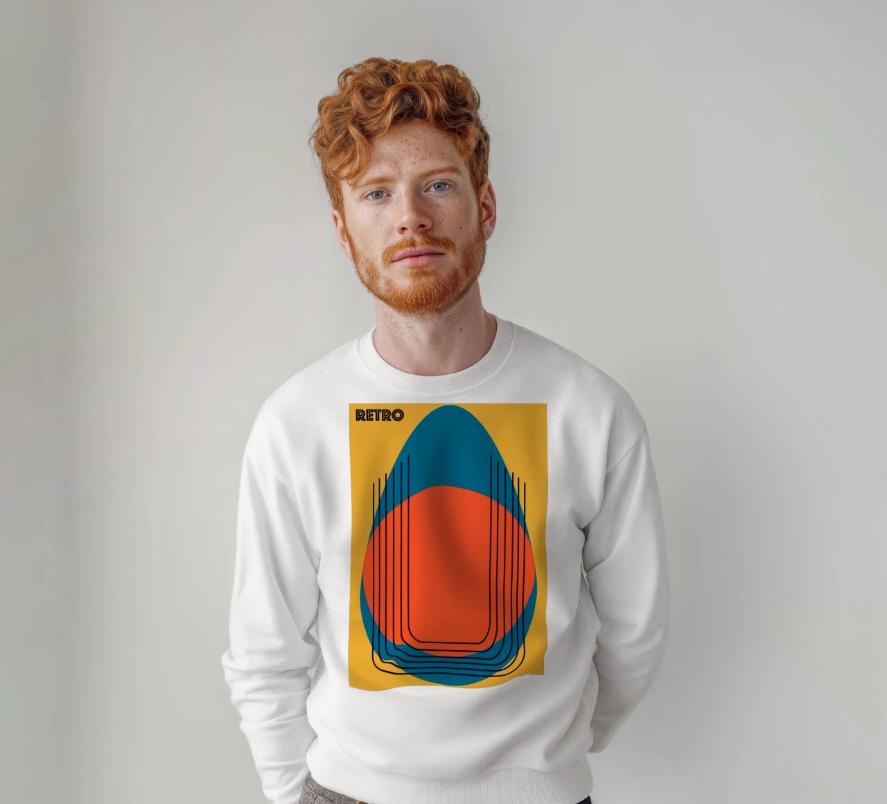 RETRO. sudadera de FRICKE DESIGN