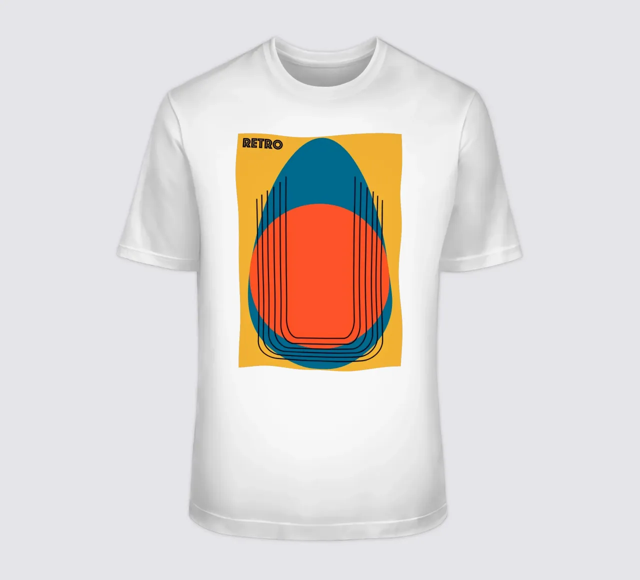 RETRO DESIGN t-shirt da FRICKE DESIGN