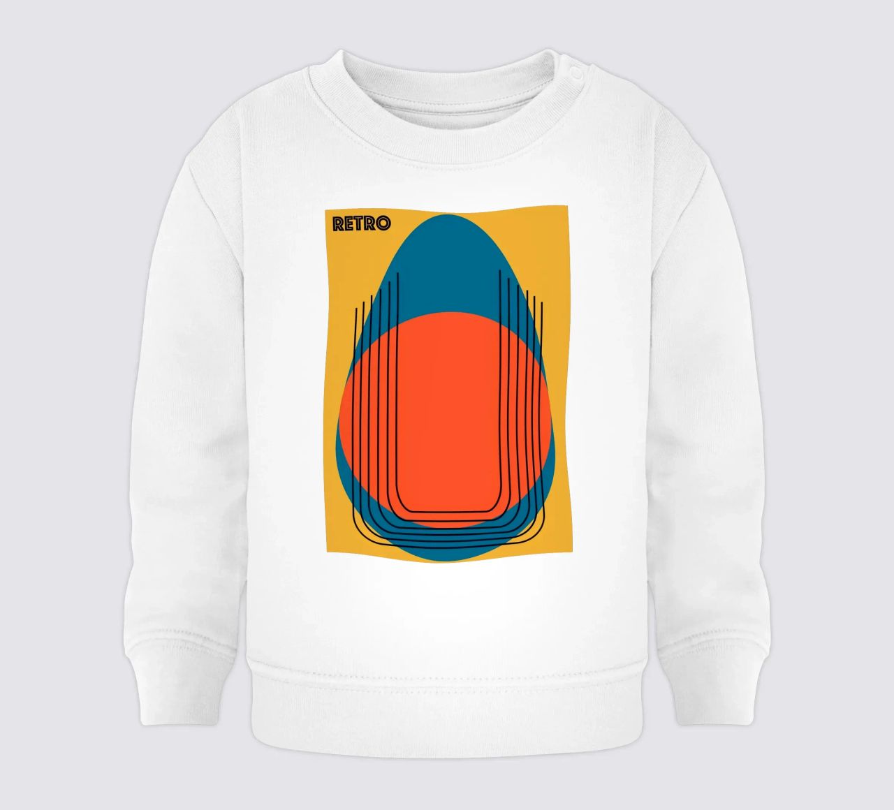 RETRO. sudadera de bebé de FRICKE DESIGN