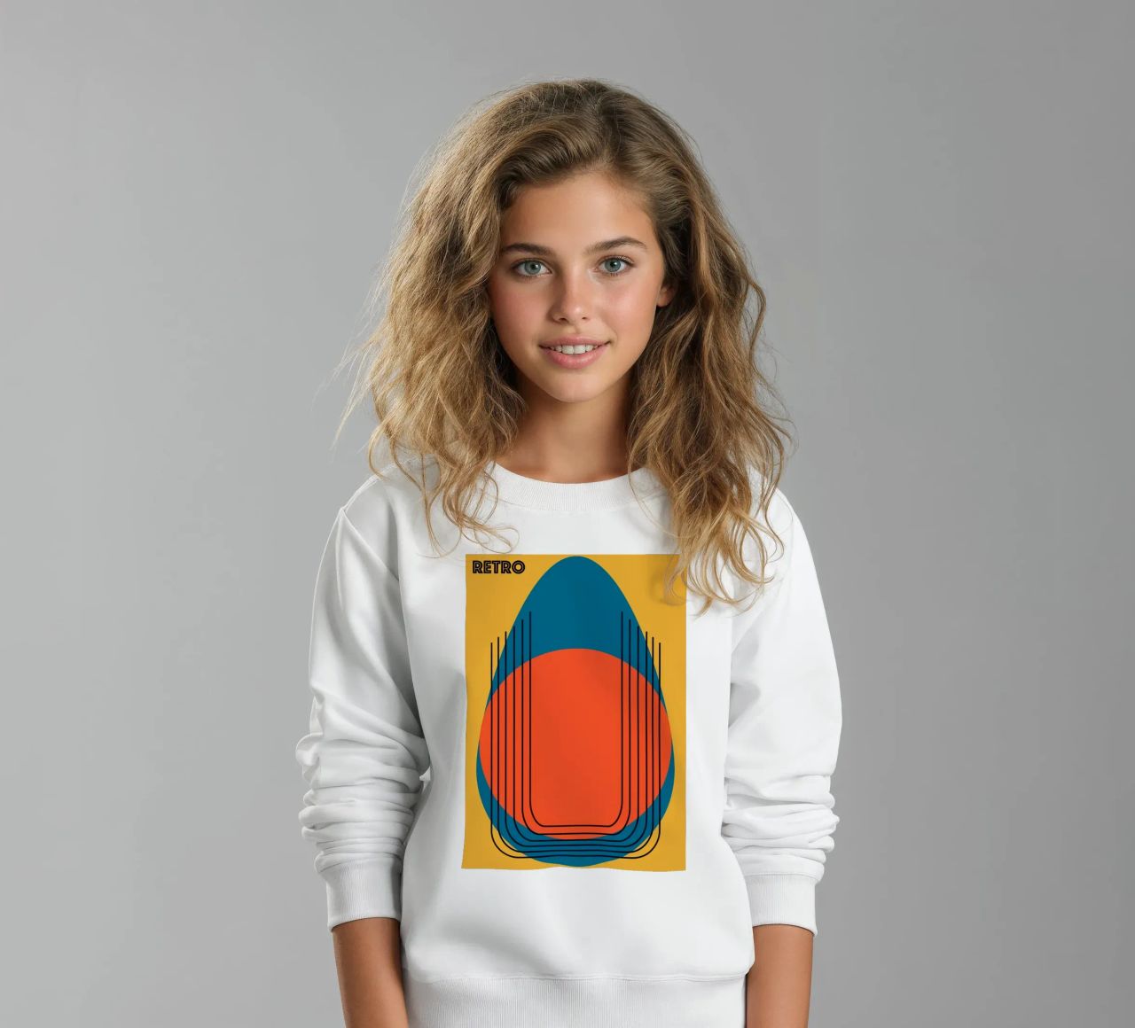 RETRO. sudadera para niño de FRICKE DESIGN