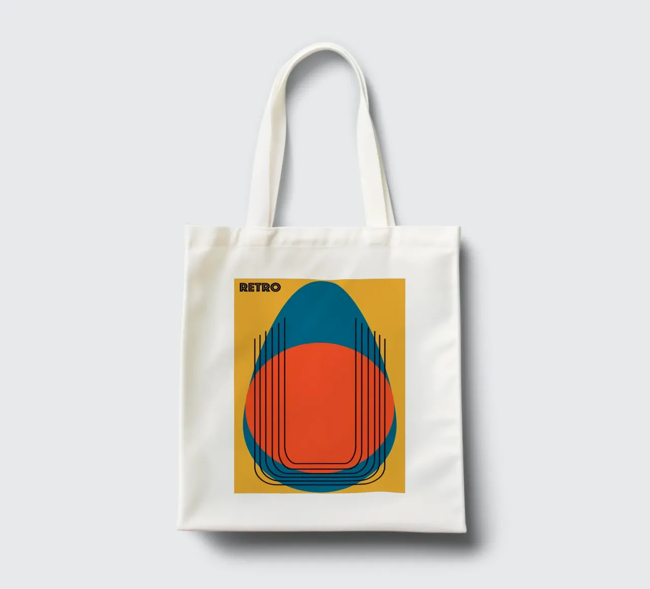 RETRO. borsa in juta da FRICKE DESIGN