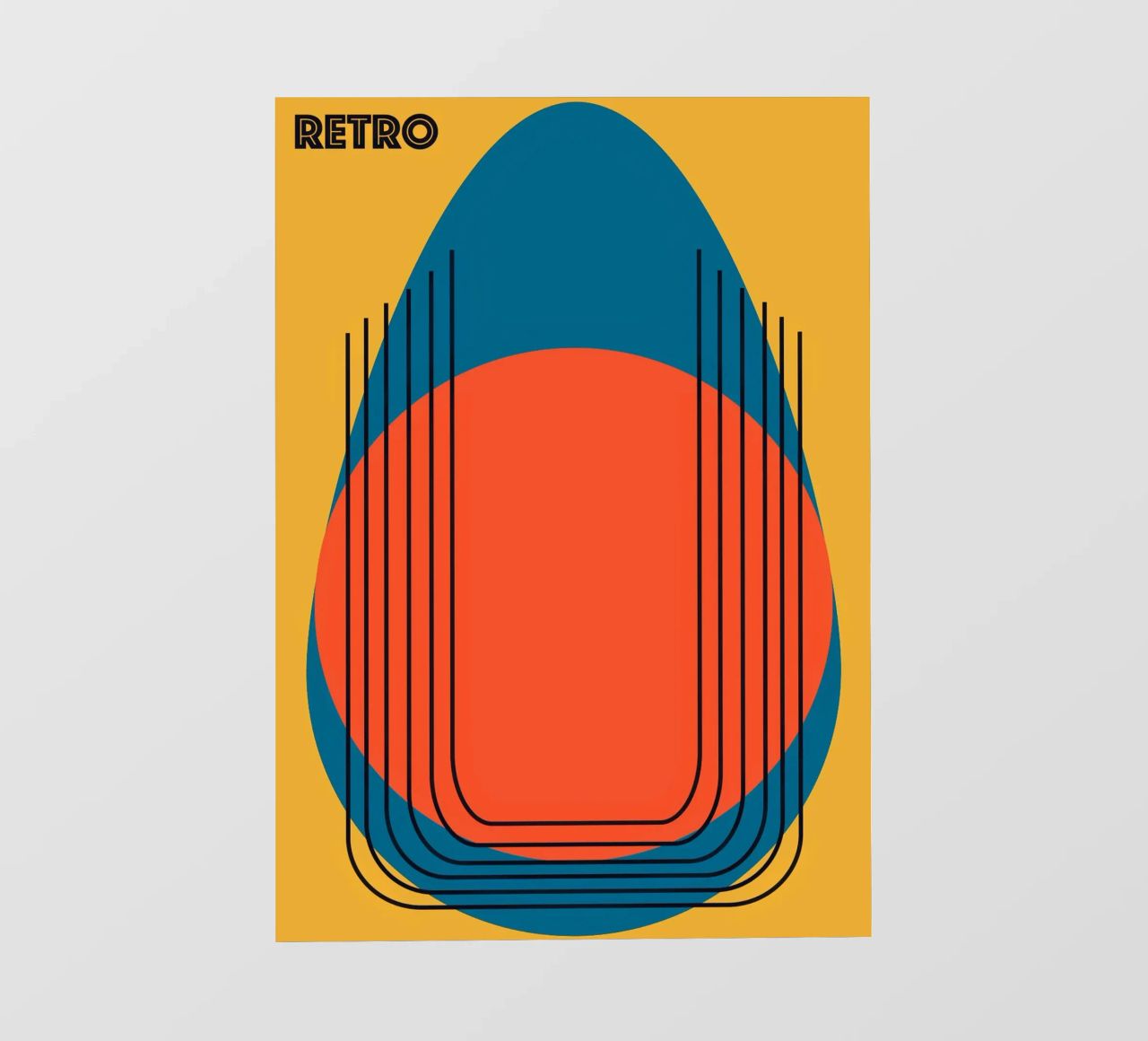 RETRO. lámina retroiluminada de FRICKE DESIGN