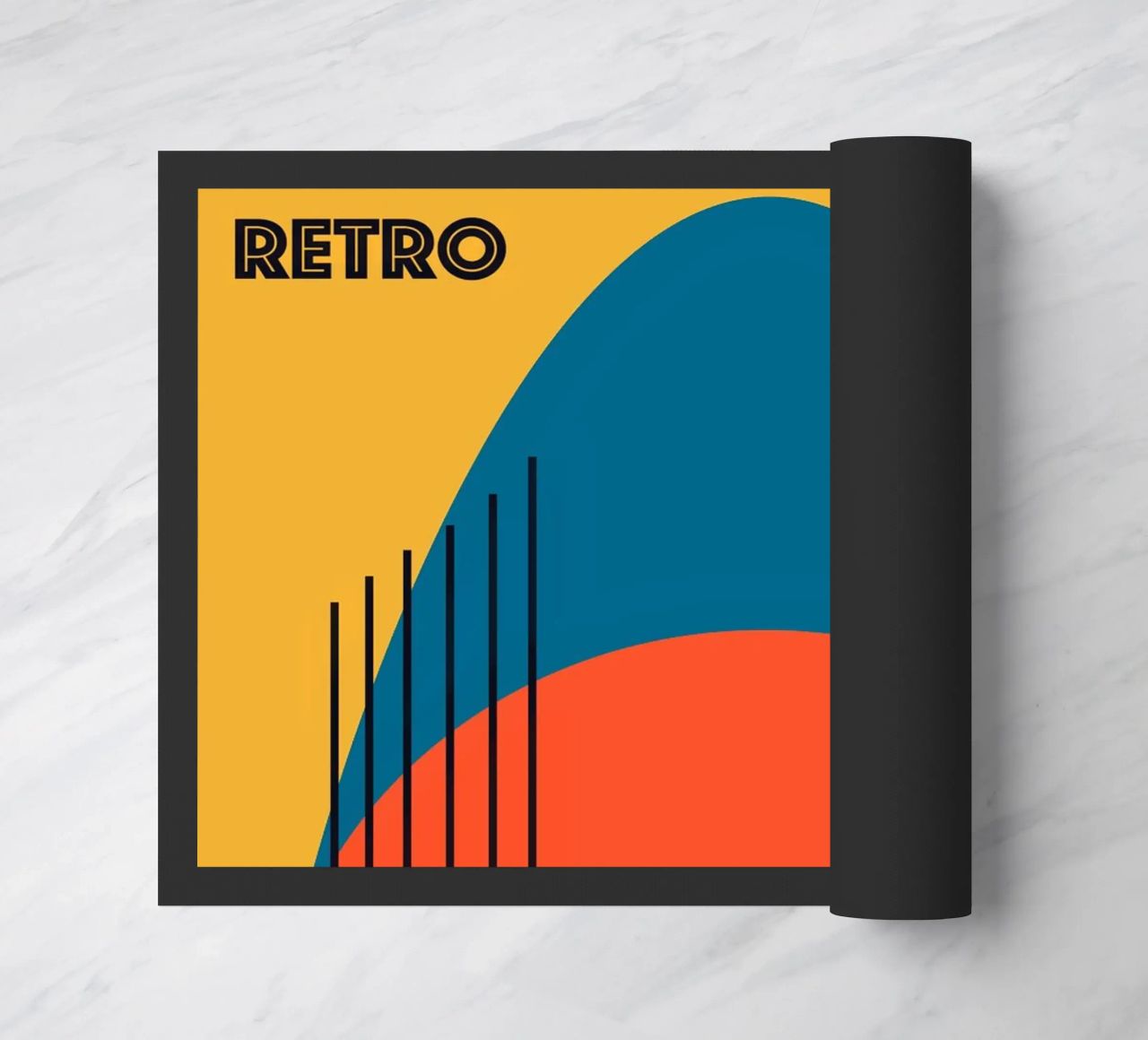 RETRO. felpudo de FRICKE DESIGN