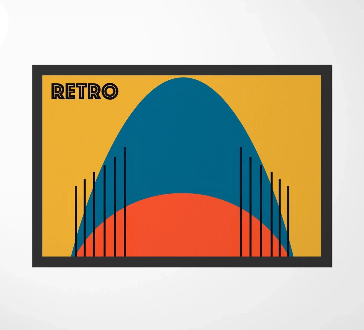RETRO. felpudo de FRICKE DESIGN