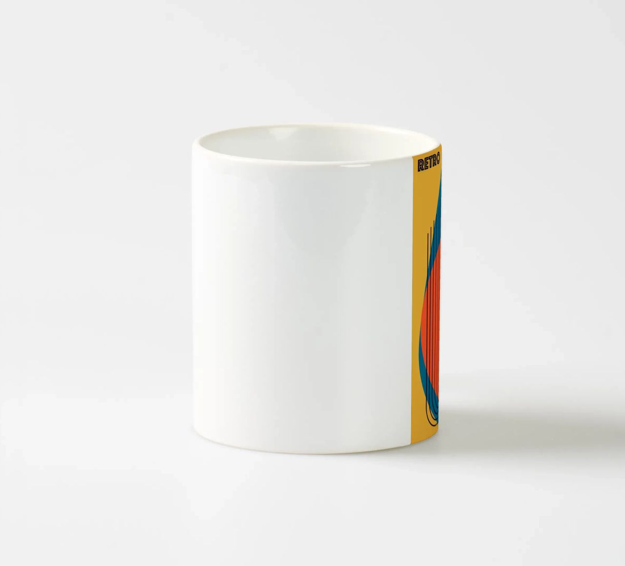 RETRO. tazza in ceramica da FRICKE DESIGN
