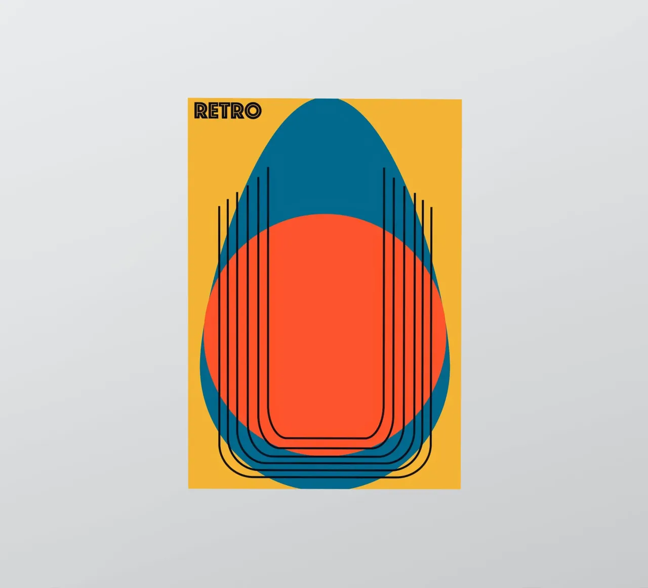 RETRO. adesivo da FRICKE DESIGN