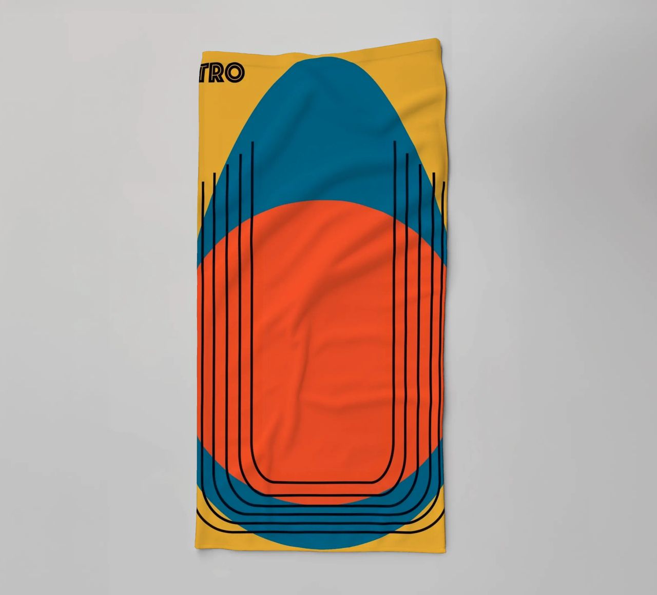 RETRO. toalla de baño de FRICKE DESIGN