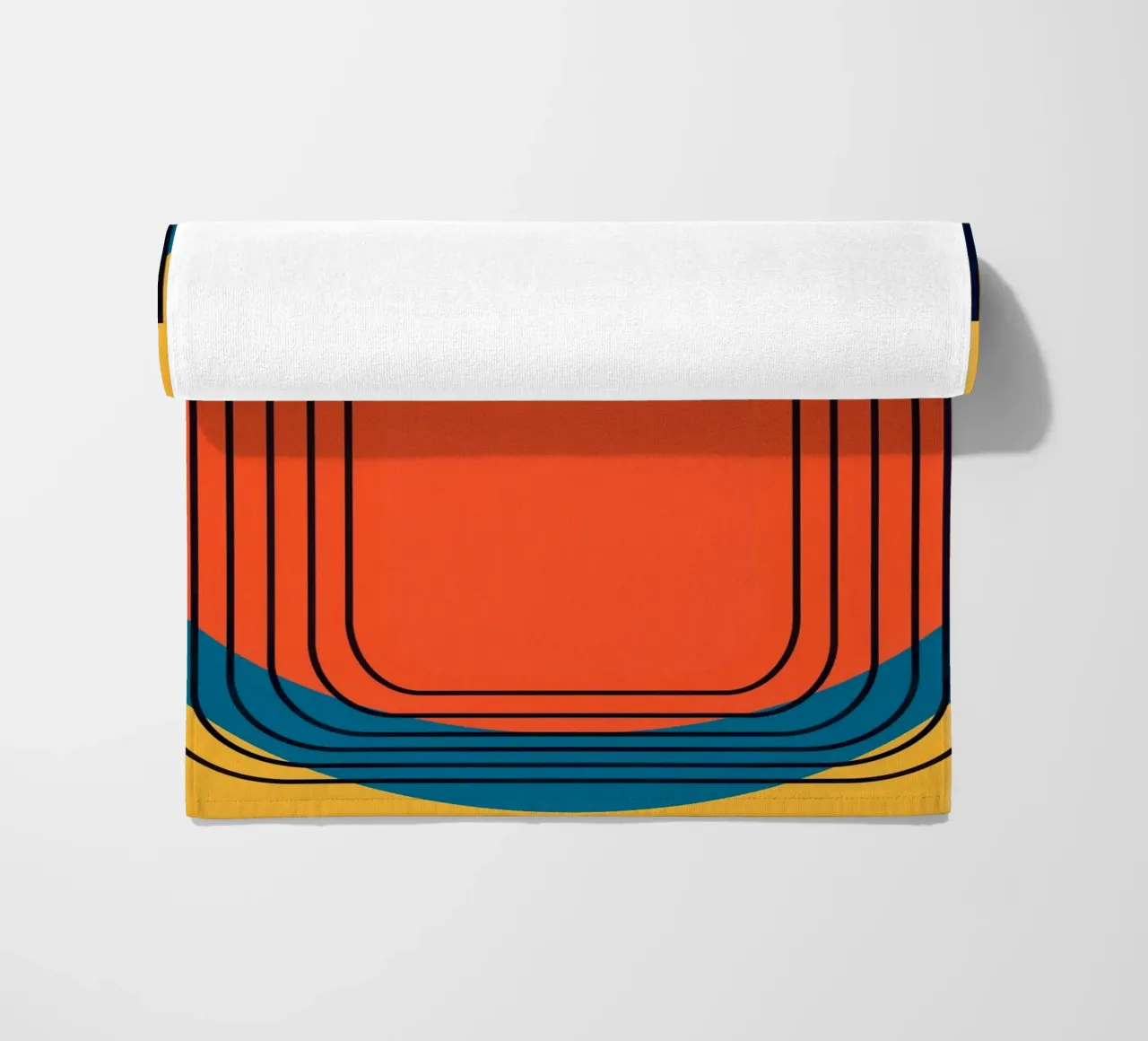 RETRO DESIGN telo mare da FRICKE DESIGN