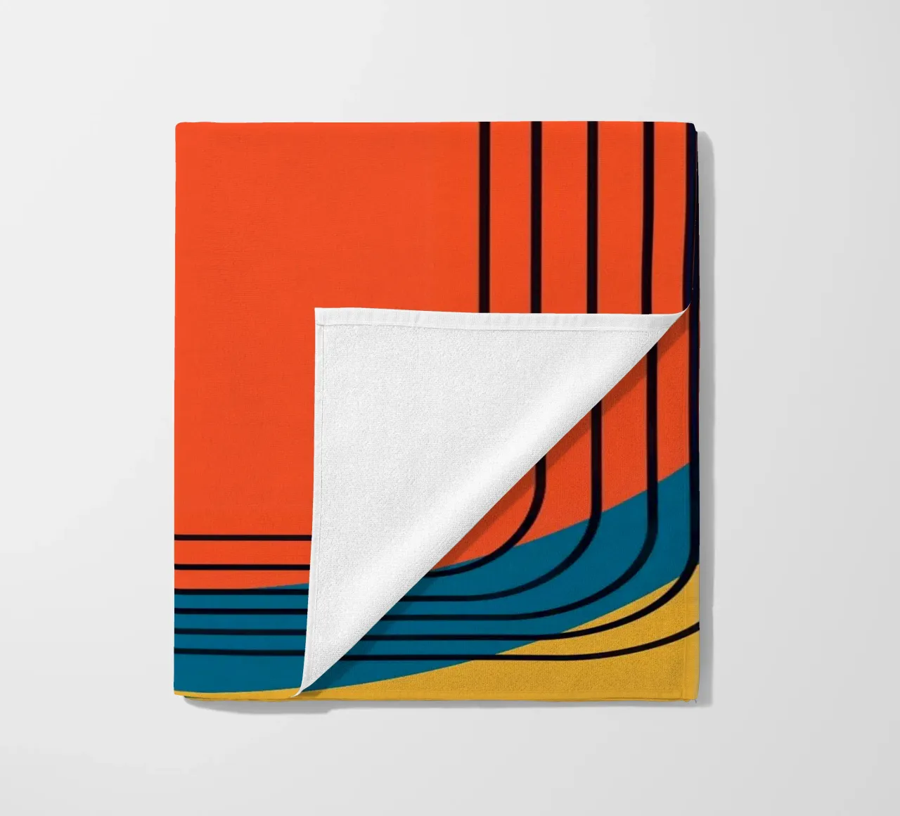 RETRO. toalla de playa de FRICKE DESIGN