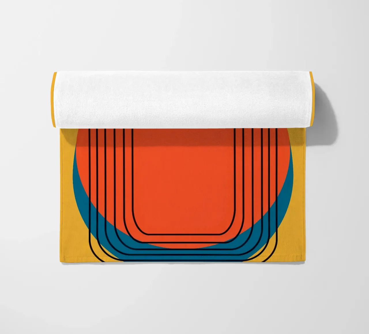 RETRO DESIGN telo mare da FRICKE DESIGN