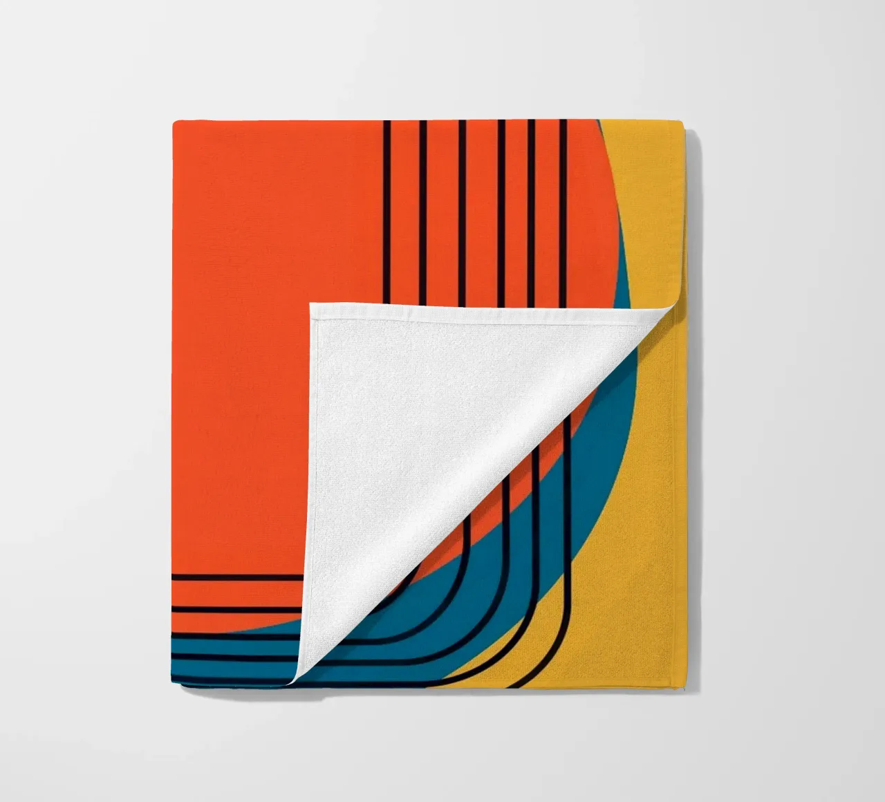 RETRO DESIGN telo mare da FRICKE DESIGN