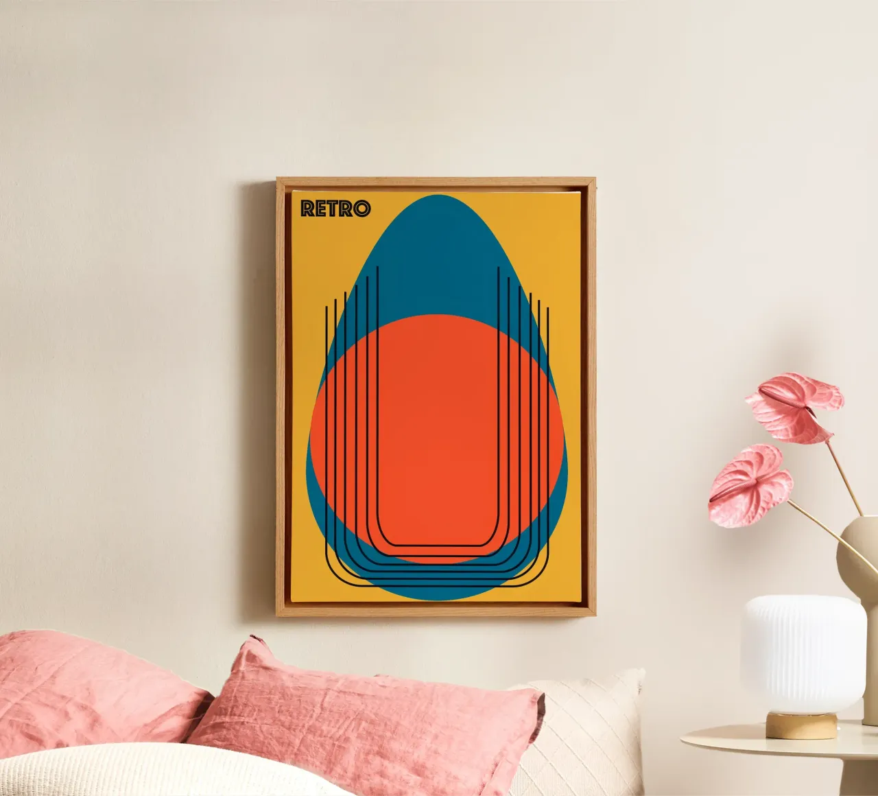 RETRO DESIGN tela da FRICKE DESIGN