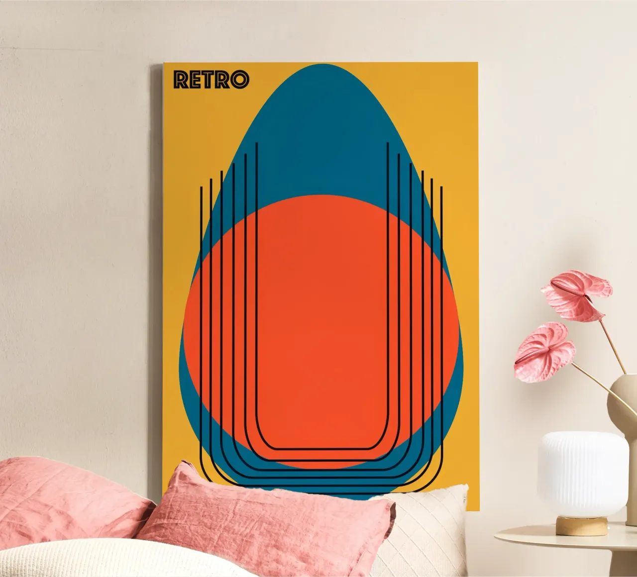 RETRO DESIGN tela da FRICKE DESIGN