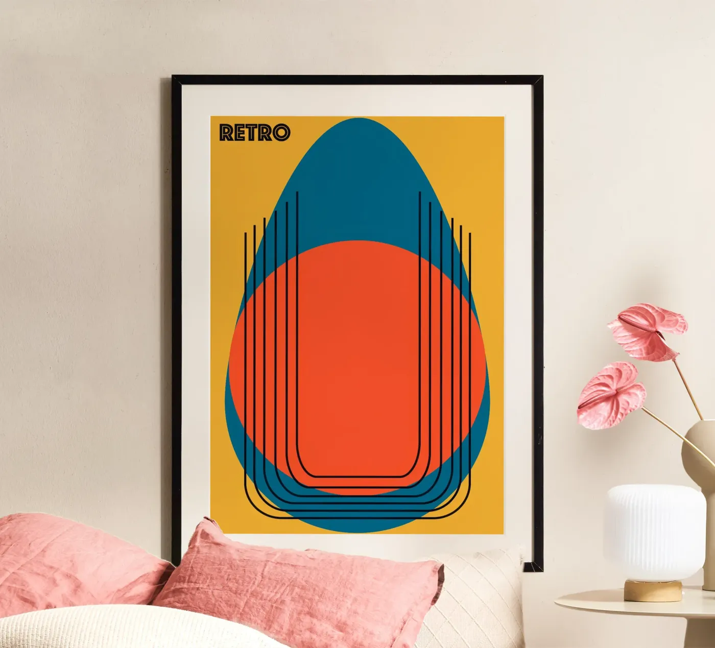 RETRO DESIGN poster da FRICKE DESIGN