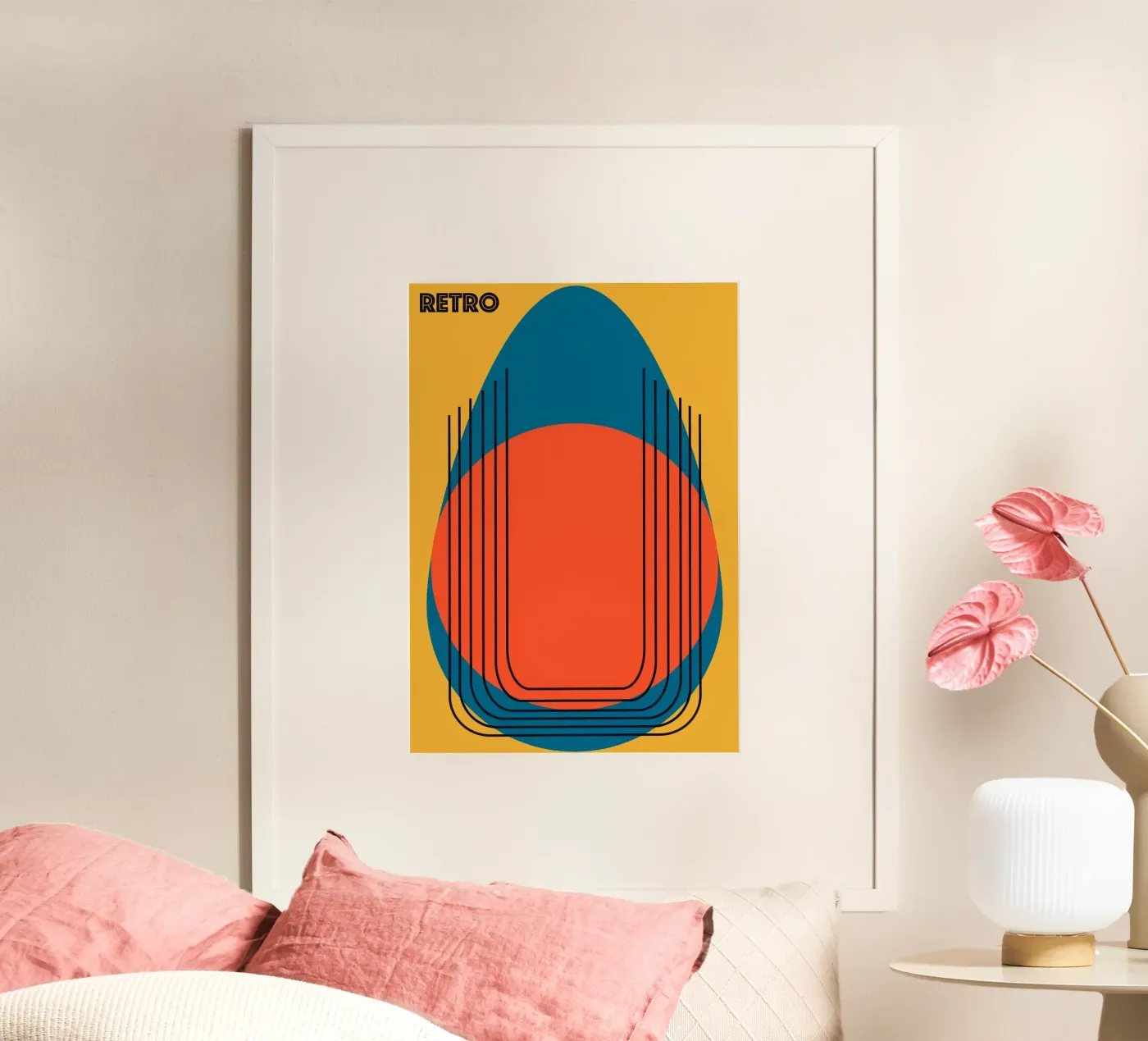 RETRO DESIGN poster da FRICKE DESIGN