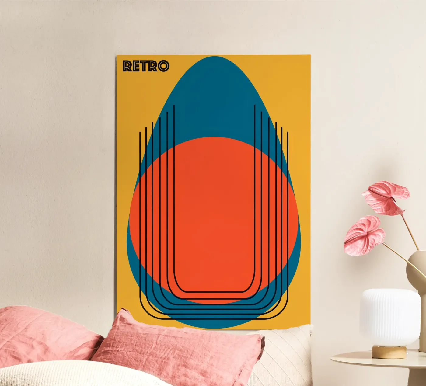 RETRO DESIGN poster da FRICKE DESIGN