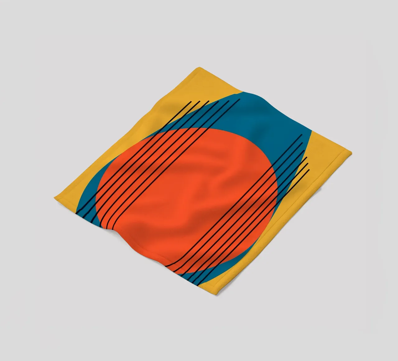 RETRO. coperta in pile da FRICKE DESIGN
