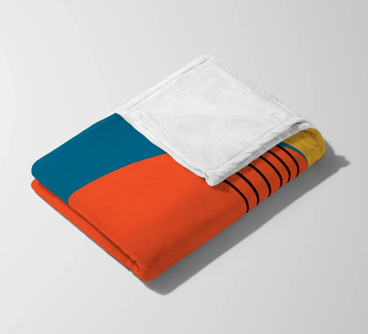 RETRO. coperta in pile da FRICKE DESIGN