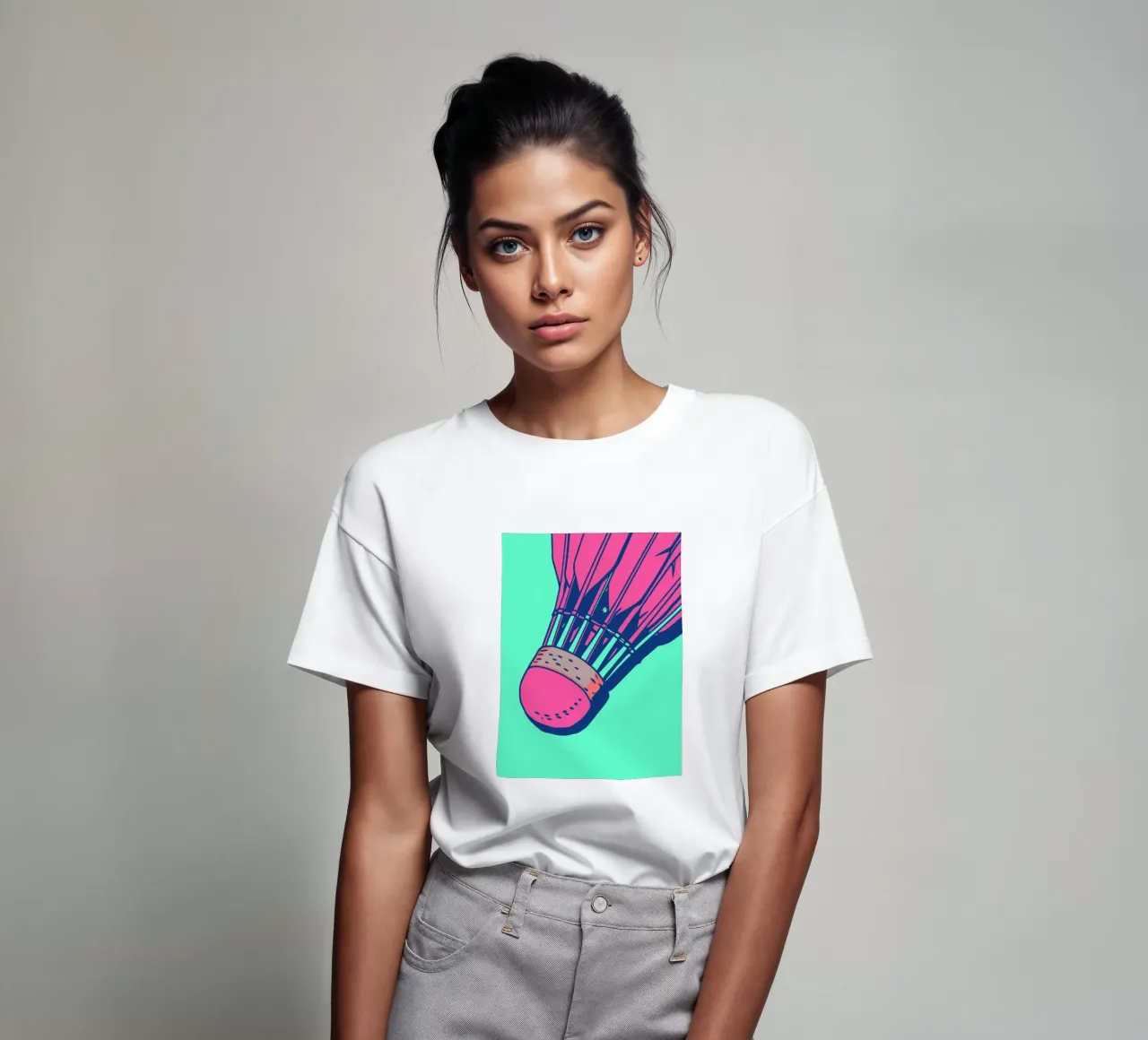 Badminton t-shirt by SPORTS ONLY