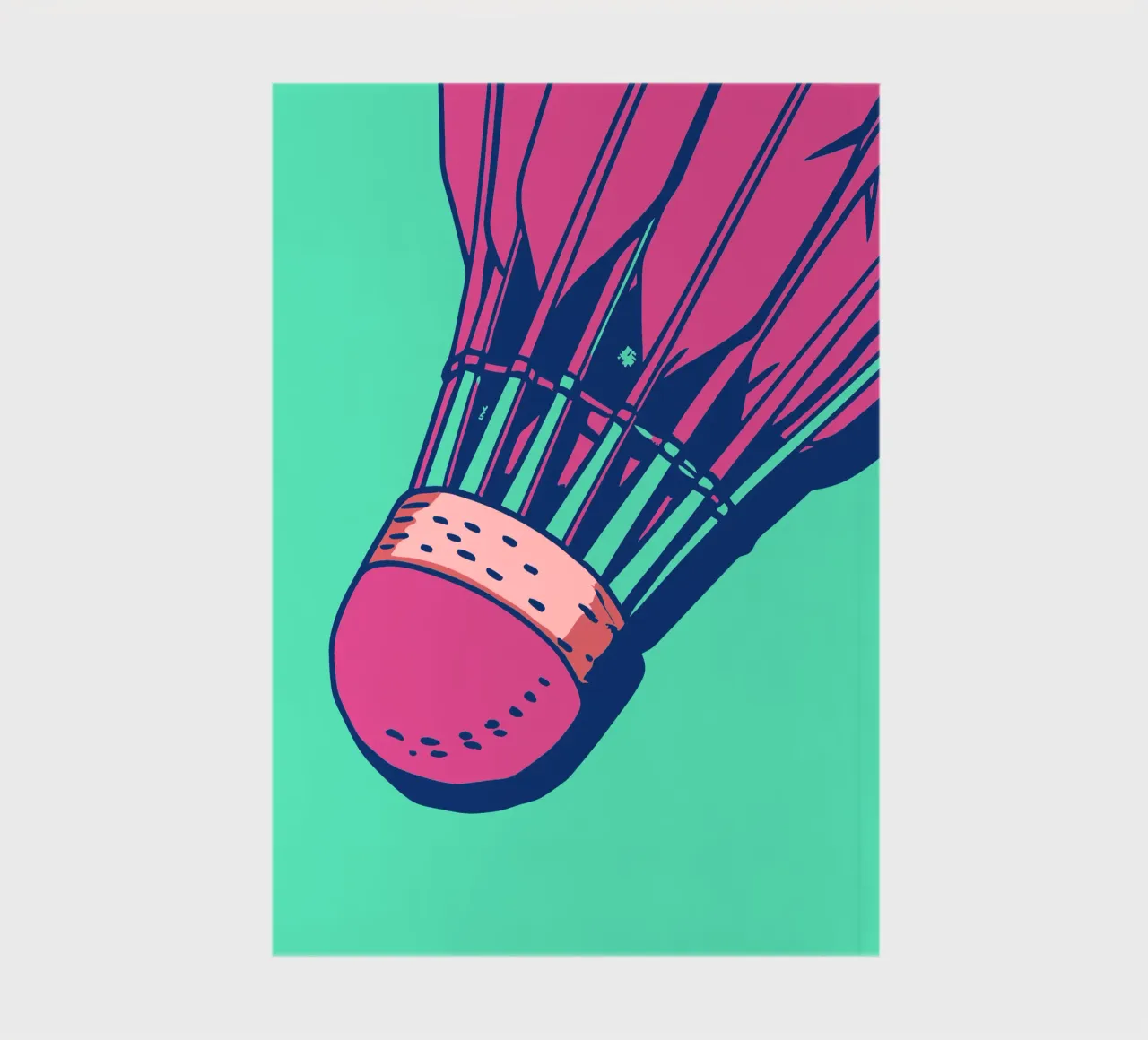 Badminton notebook by SPORTS ONLY