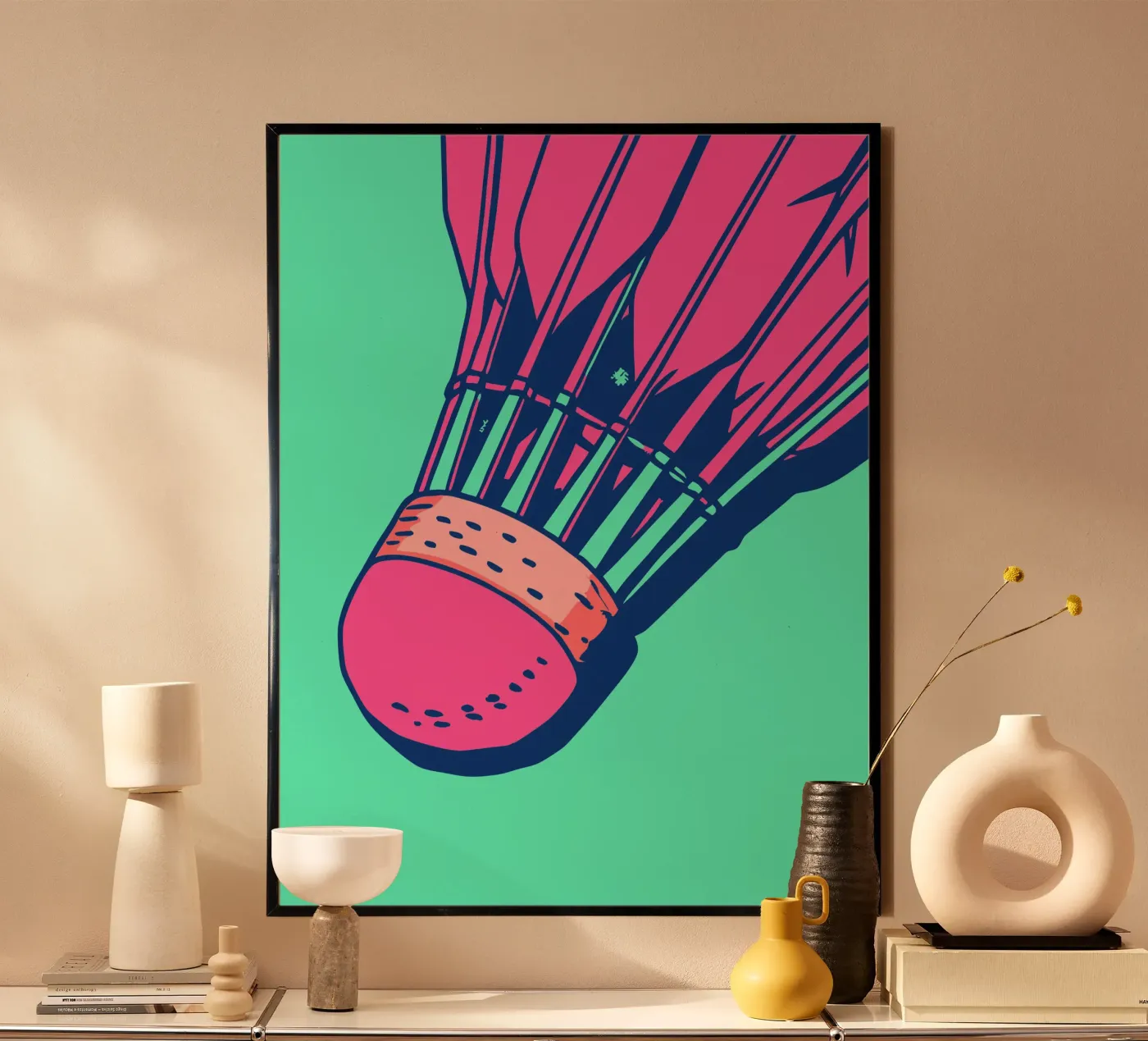 Badminton poster van SPORTS ONLY