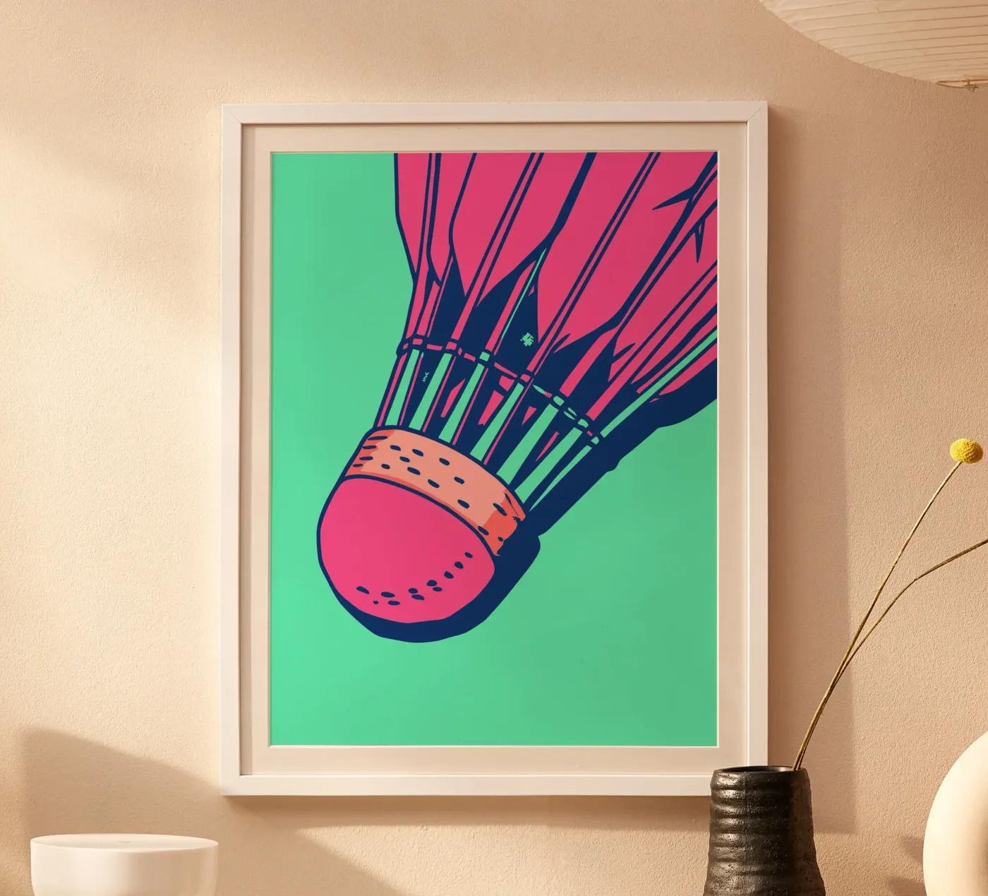 Badminton poster van SPORTS ONLY