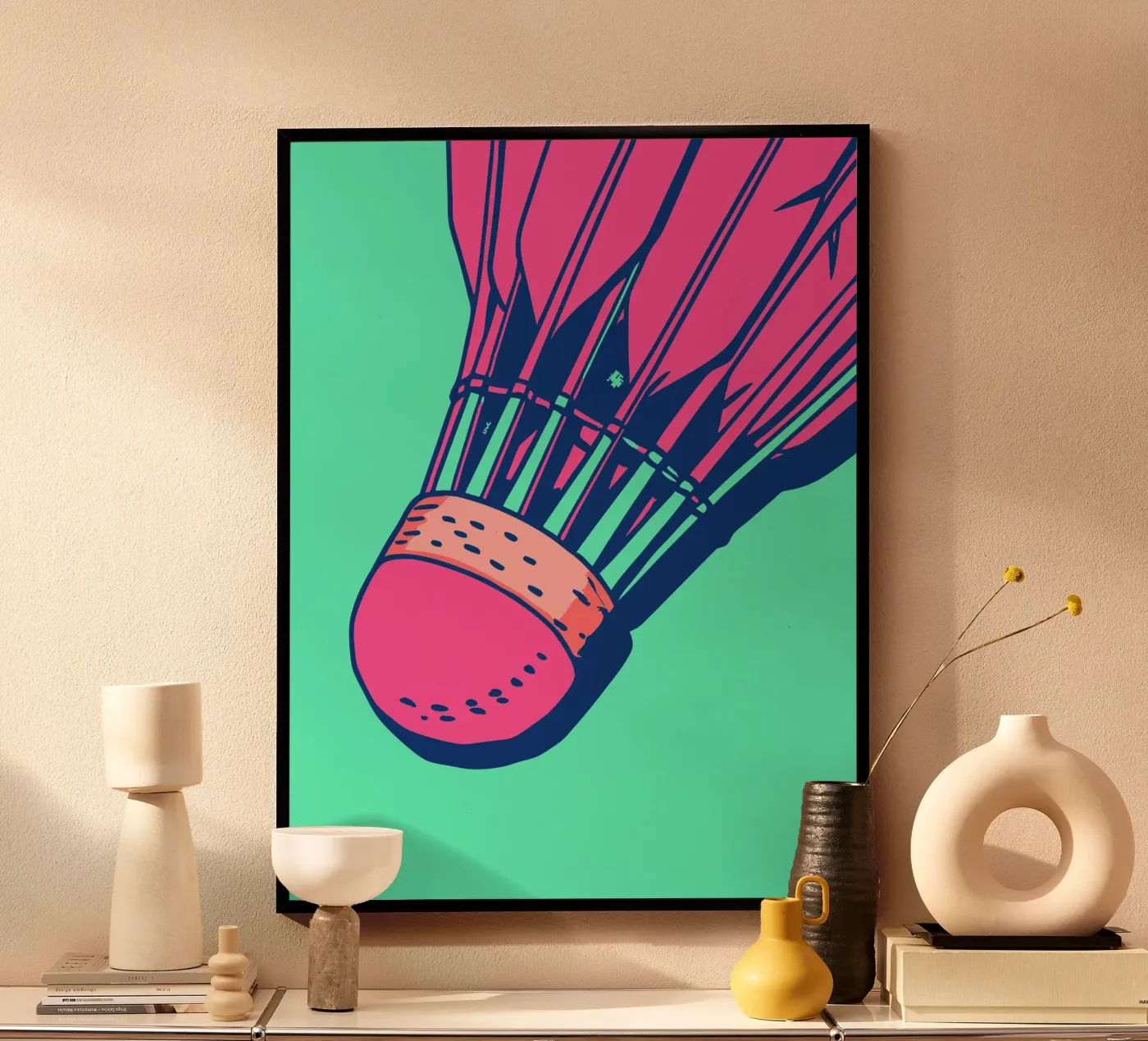 Badminton poster van SPORTS ONLY
