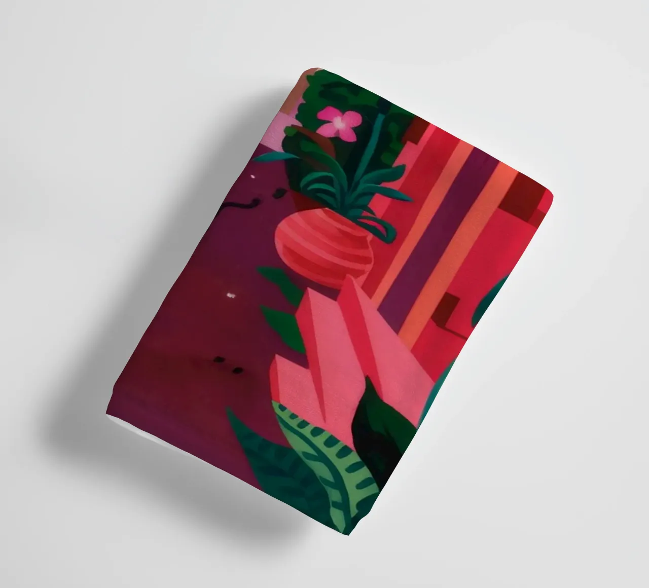 Incantevole fuga nei vicoli asciugamano da bagno da Petal Canvas