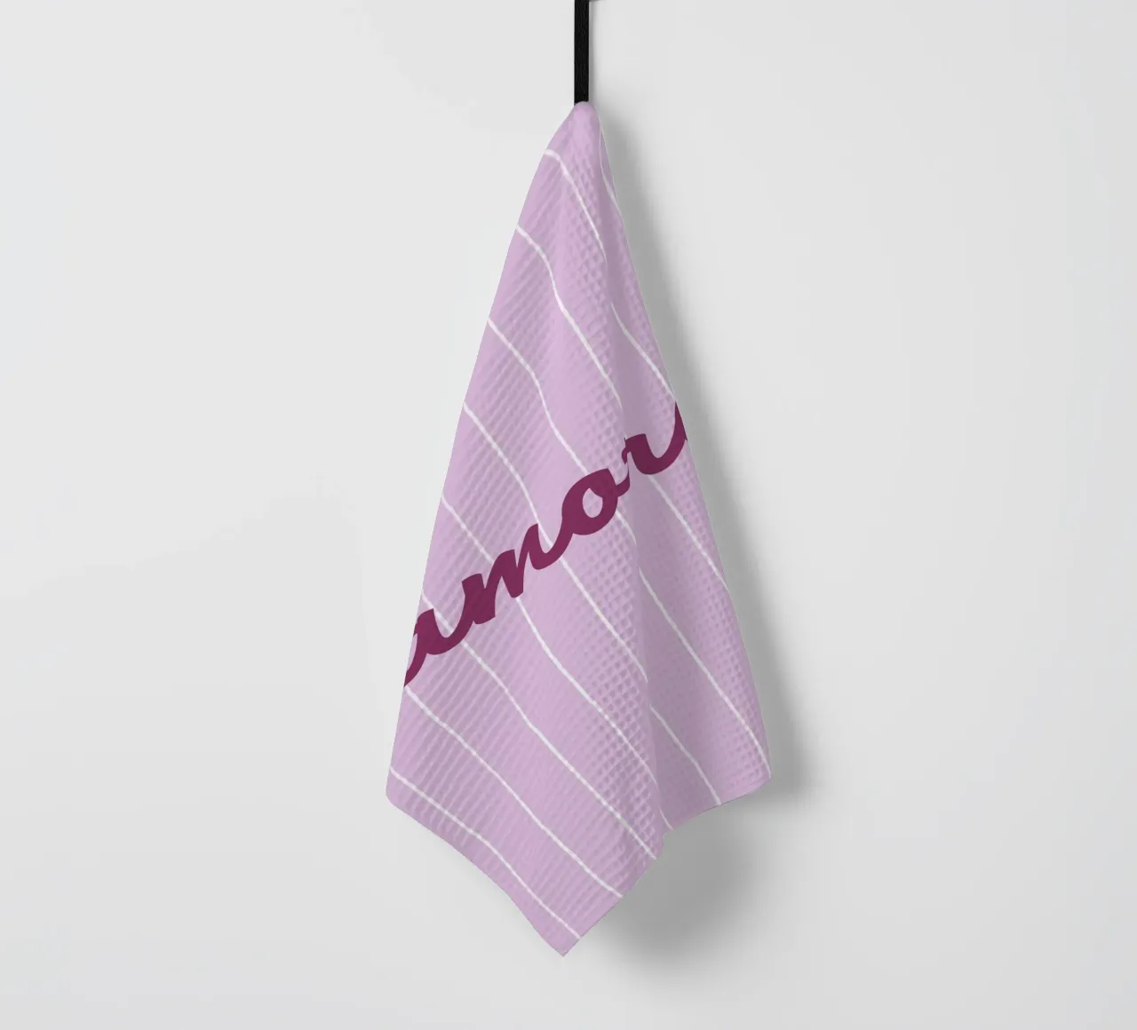 Pink amore canovaccio da cucina da we line studio - art