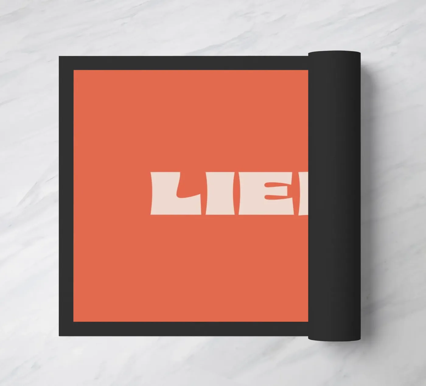 Liebs deurmat van we line studio - art